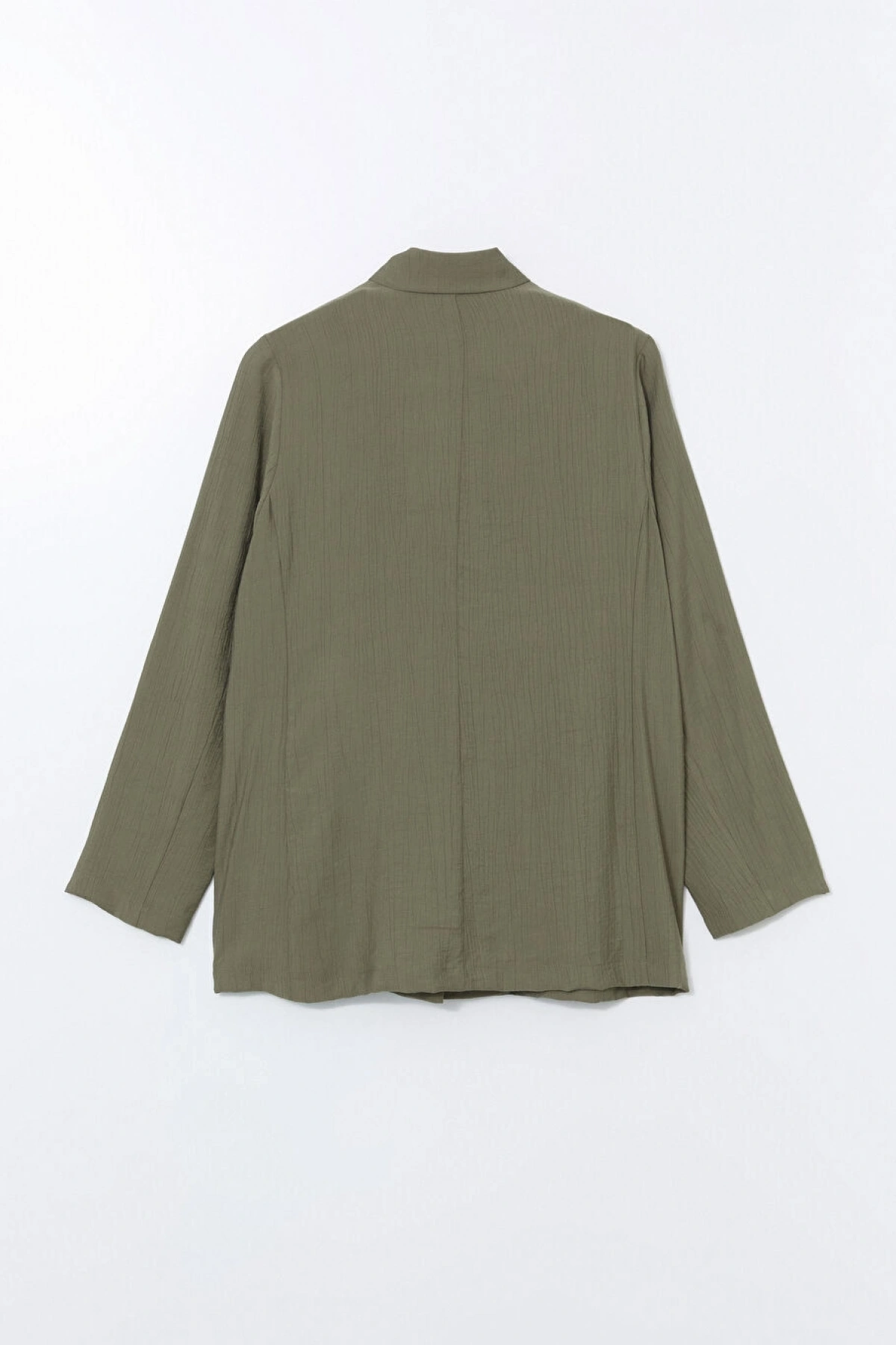 LCWAIKIKI Classic Haki Regular Fit Kadın Blazer Ceket