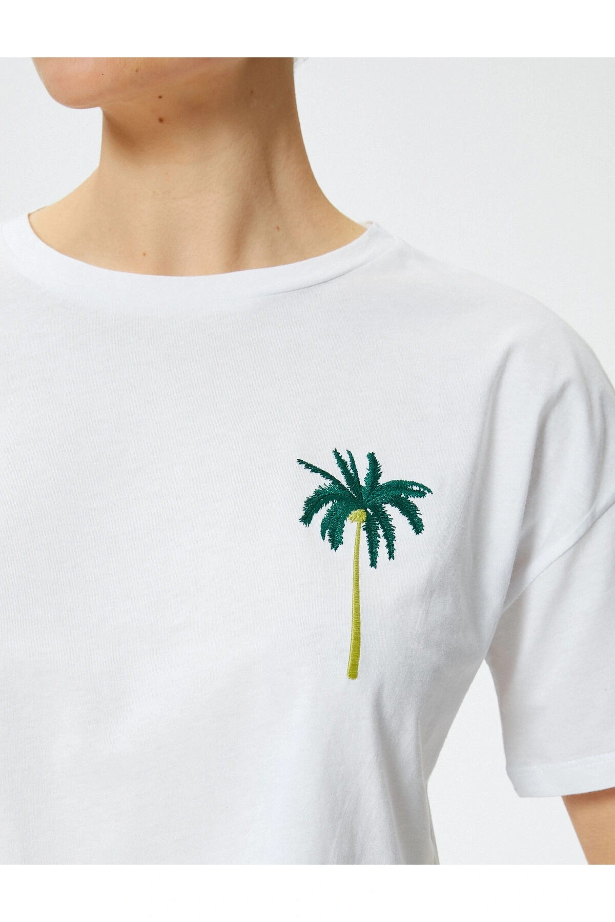 Koton Kadın T-shirt Beyaz