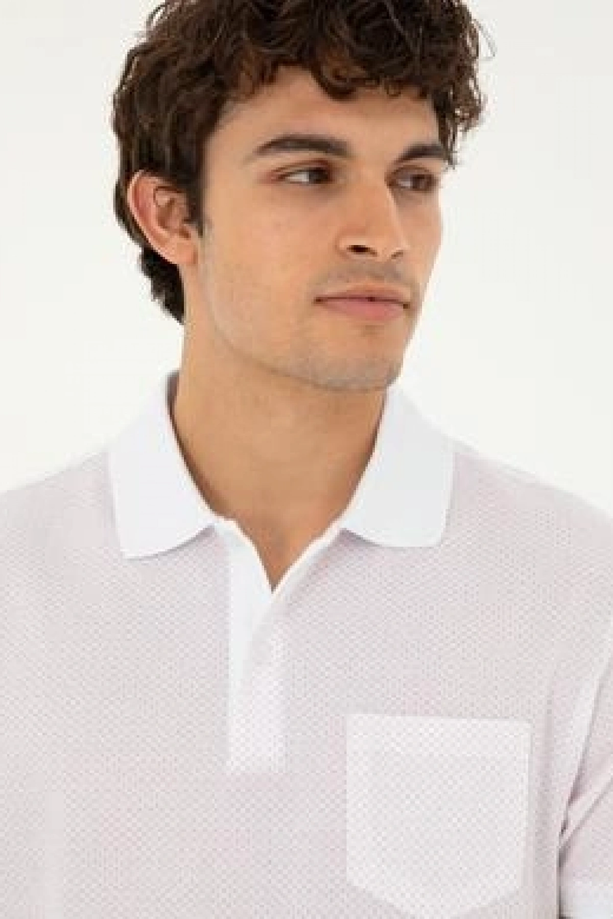 U.S.POLO Erkek Regular Fit Polo Yaka Pembe Tişört