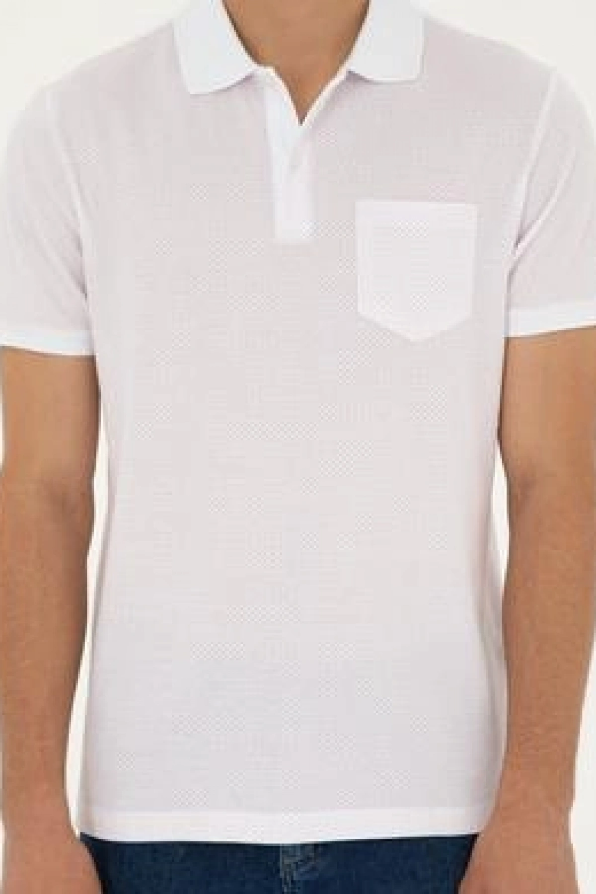 U.S.POLO Erkek Regular Fit Polo Yaka Pembe Tişört