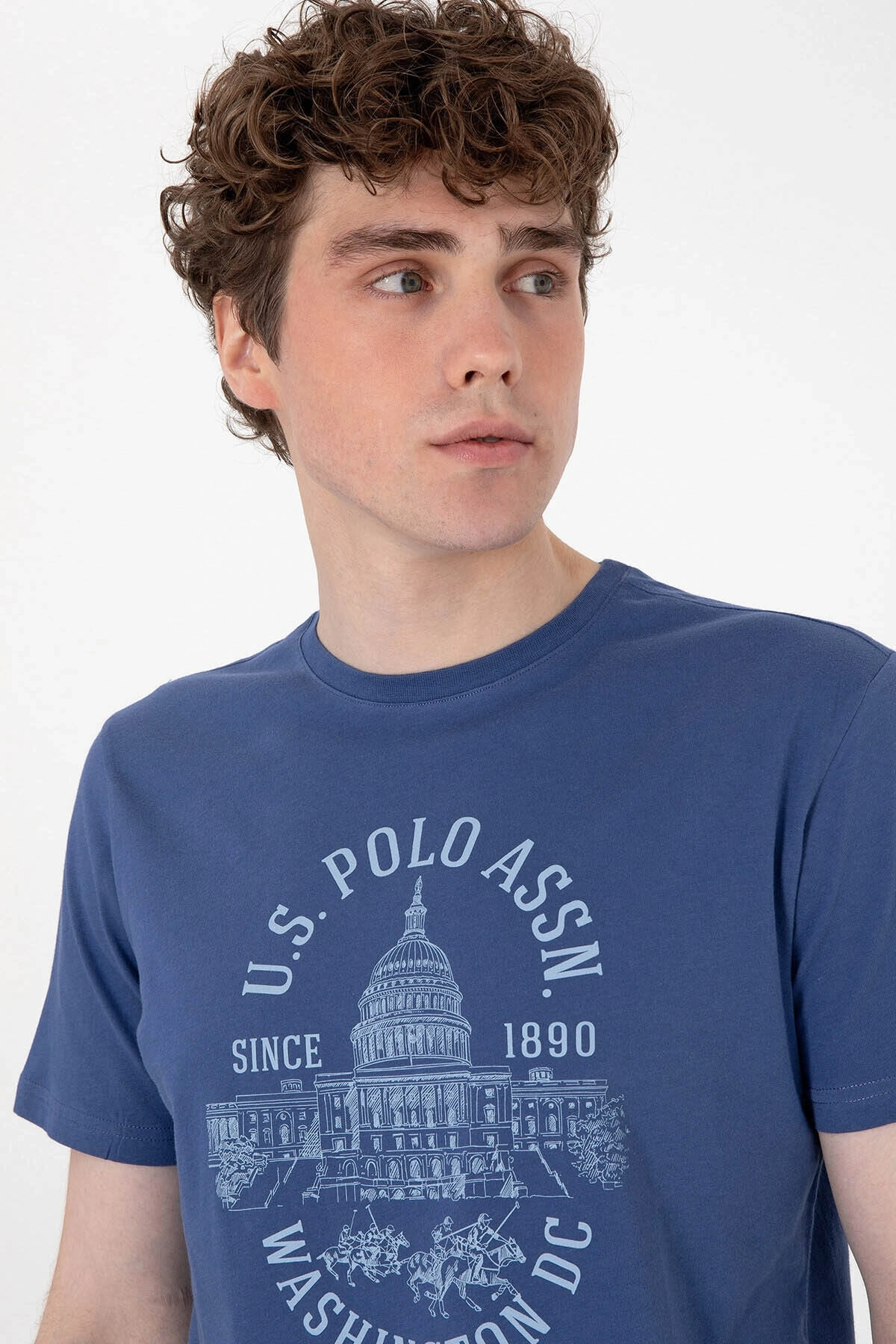 U.S. Polo Assn. U.S. Polo Assn. Wahıng Lacivert Erkek T-Shirt