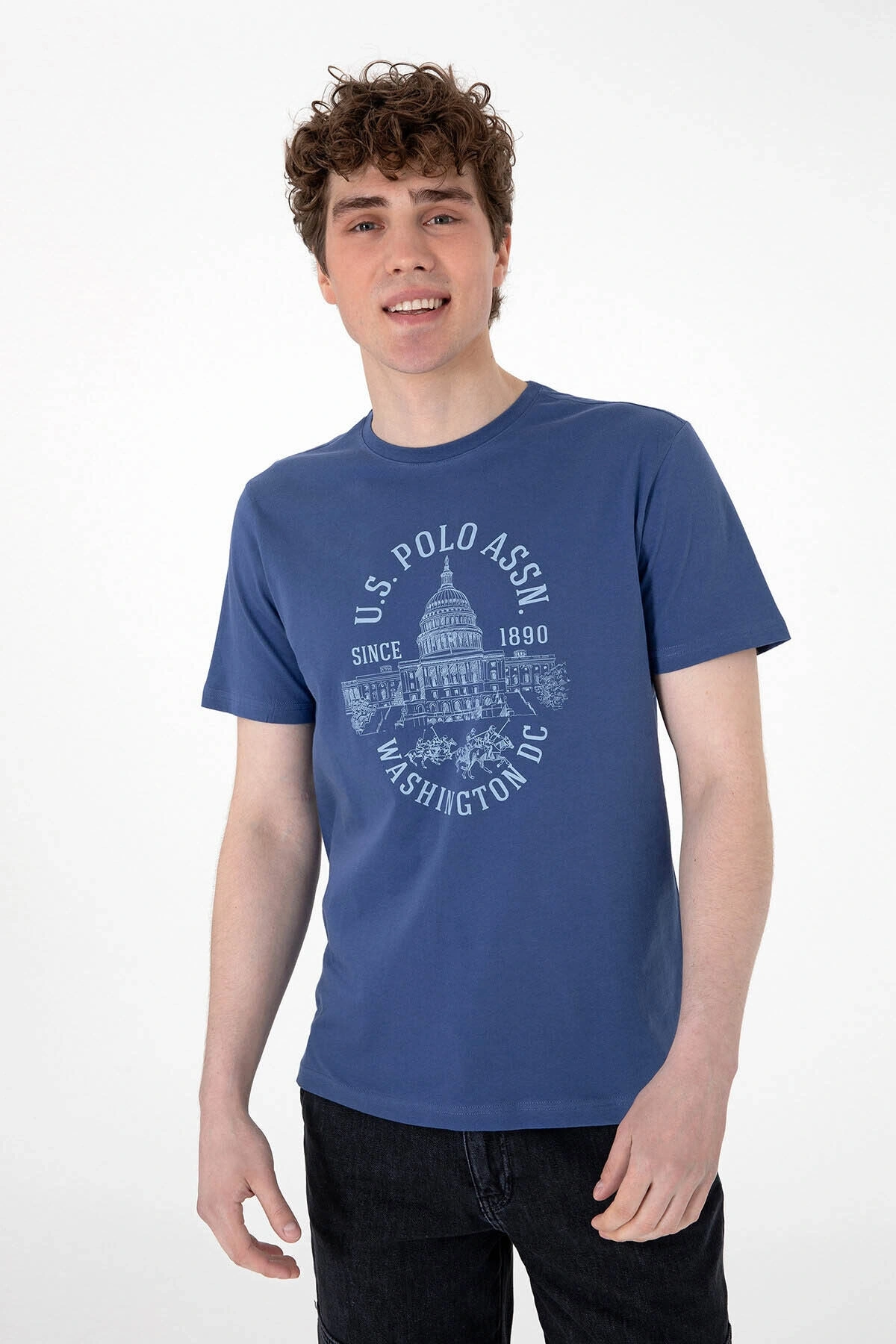 U.S. Polo Assn. U.S. Polo Assn. Wahıng Lacivert Erkek T-Shirt