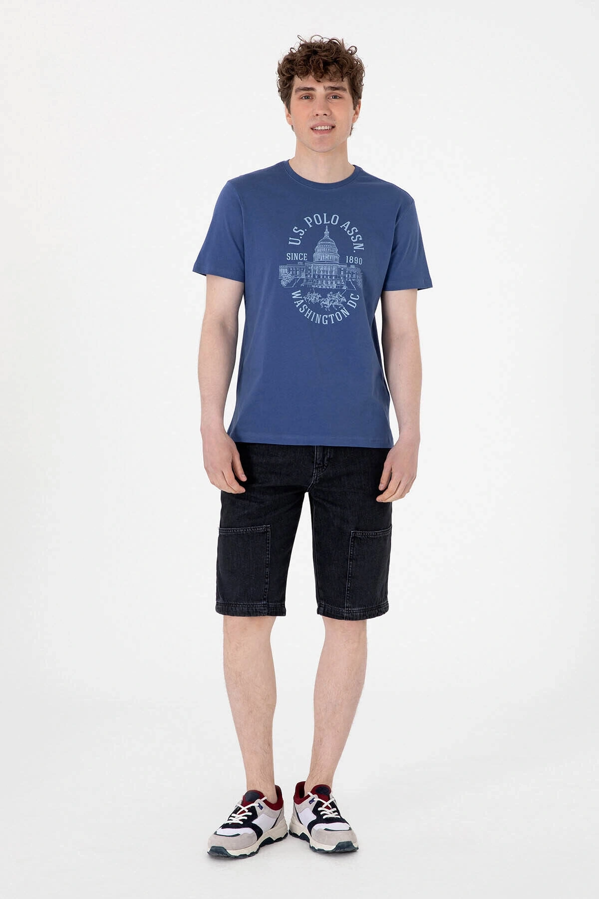 U.S. Polo Assn. U.S. Polo Assn. Wahıng Lacivert Erkek T-Shirt