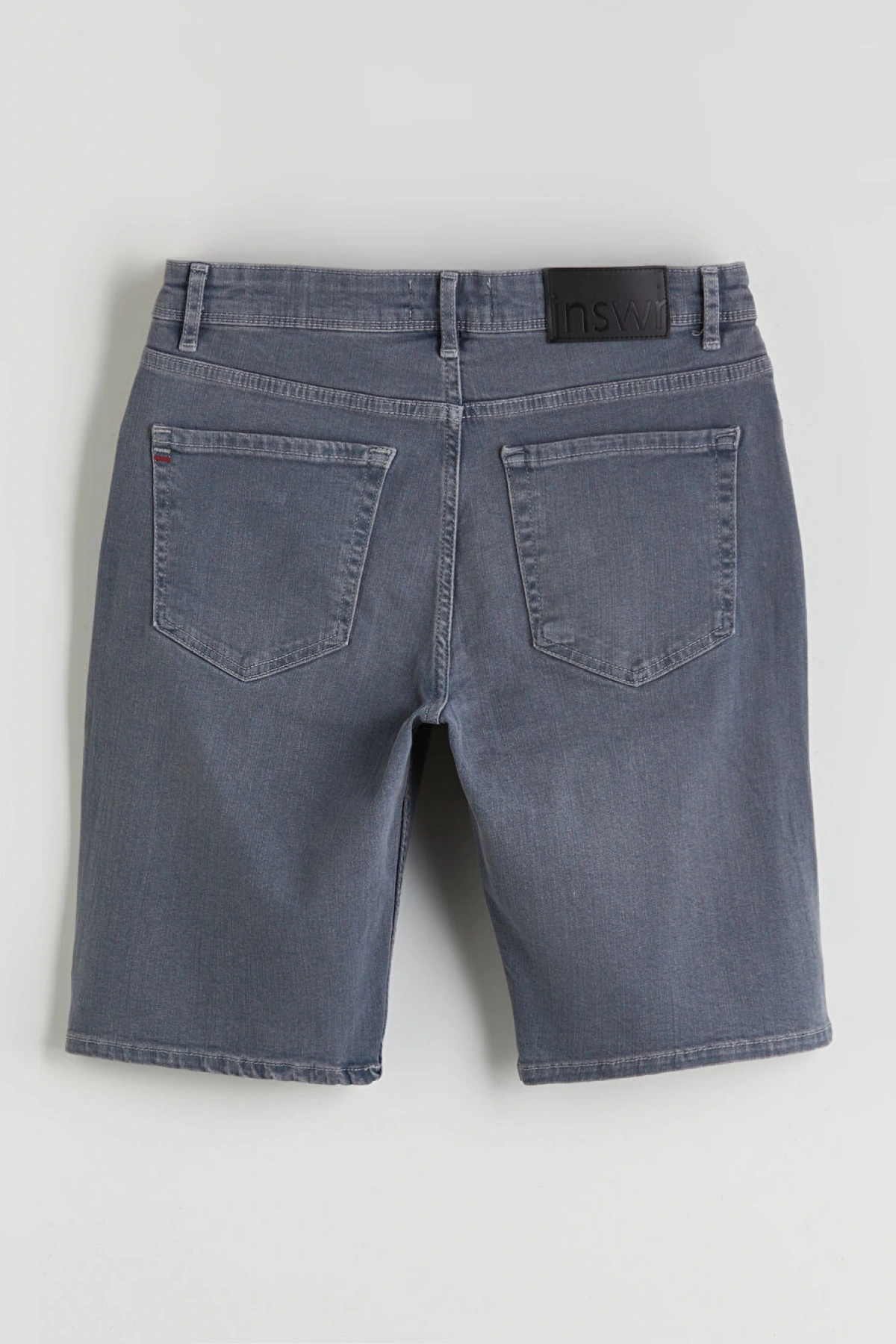 LCW Jeans Gri Slim Fit Erkek Jean Şort