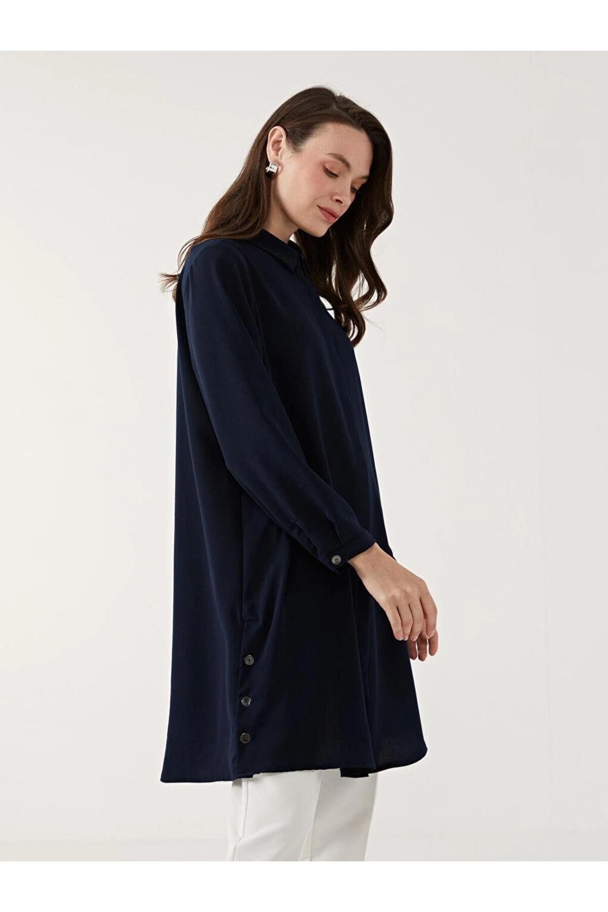 Armürlü Kadın Gömlek Tunik (S5)