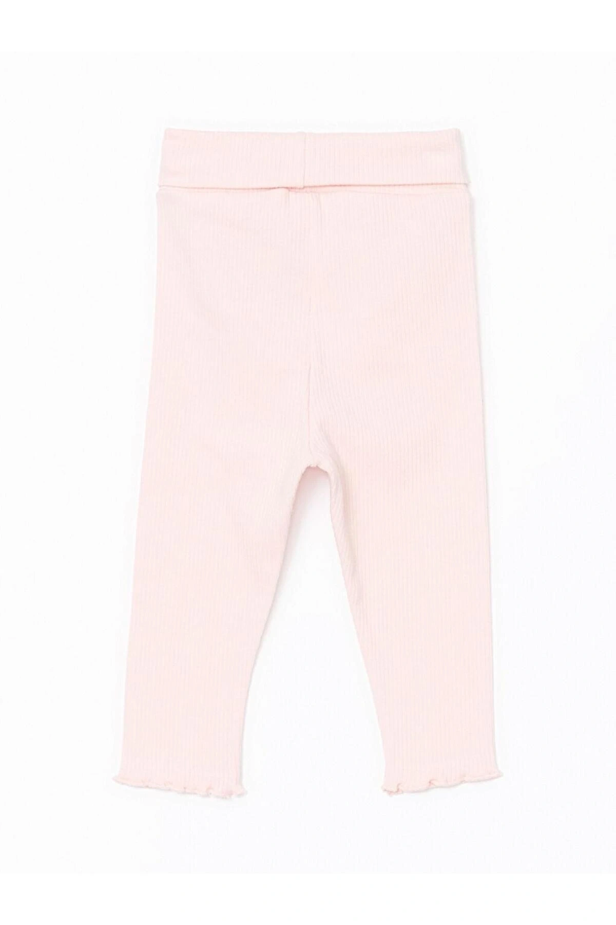 baby Pembe Bisiklet Yaka Kız Bebek Hastane Çıkış Seti 3lü