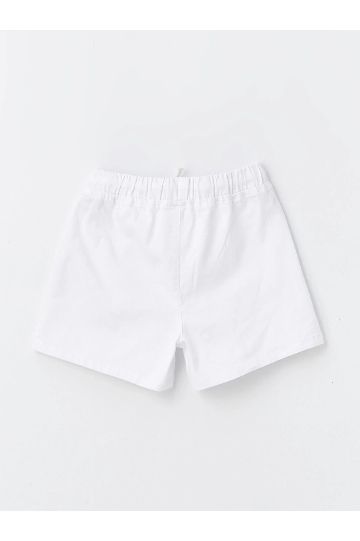 Basic Beli Lastikli Kız Çocuk Şort