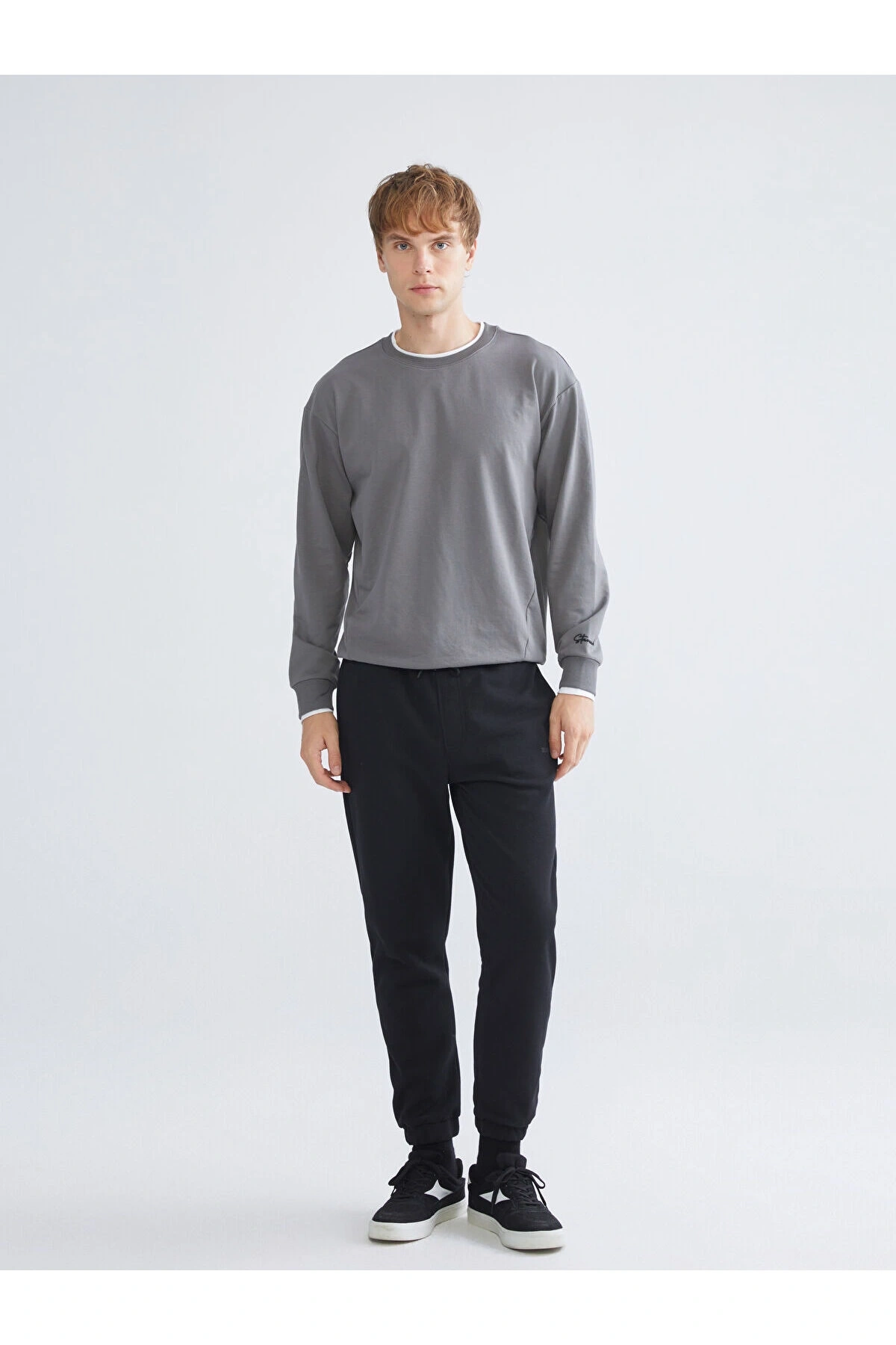 XSIDE Siyah Basic Erkek Jogger Eşofman Altı
