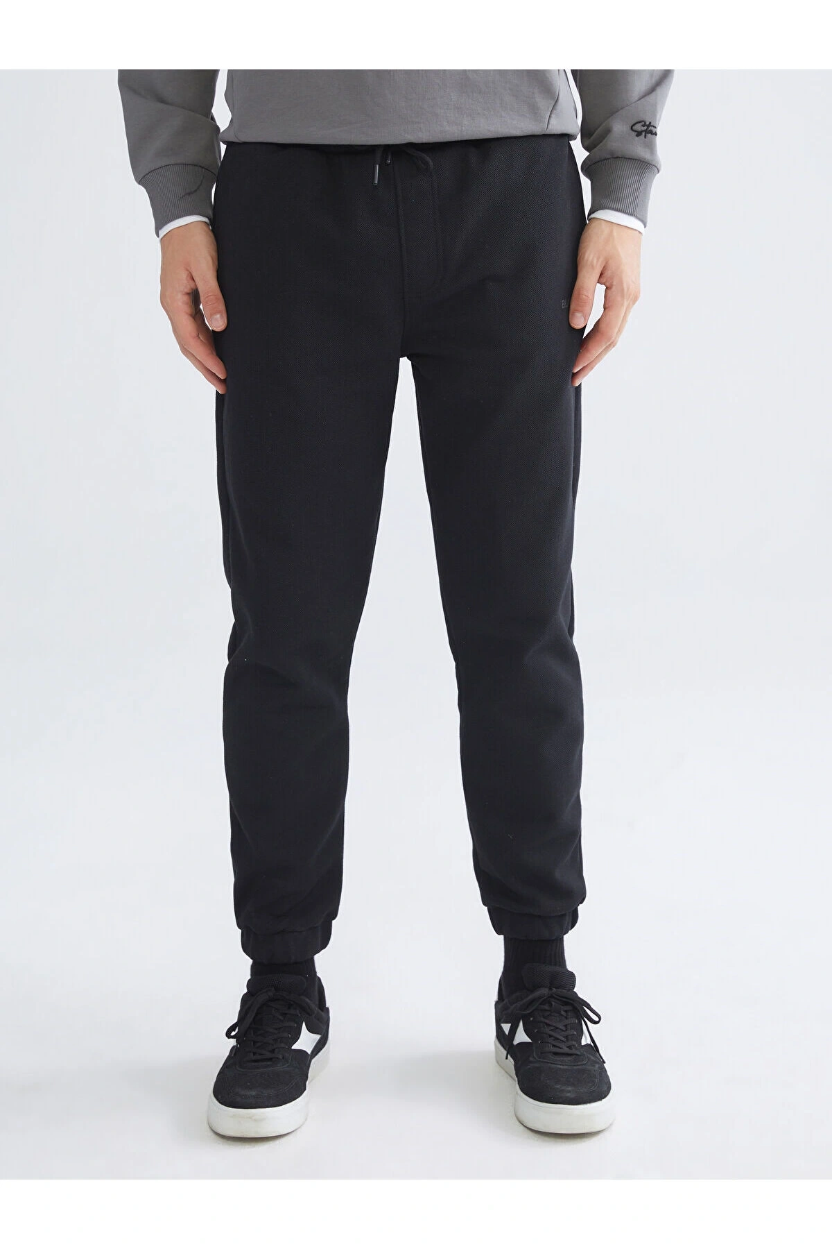 XSIDE Siyah Basic Erkek Jogger Eşofman Altı