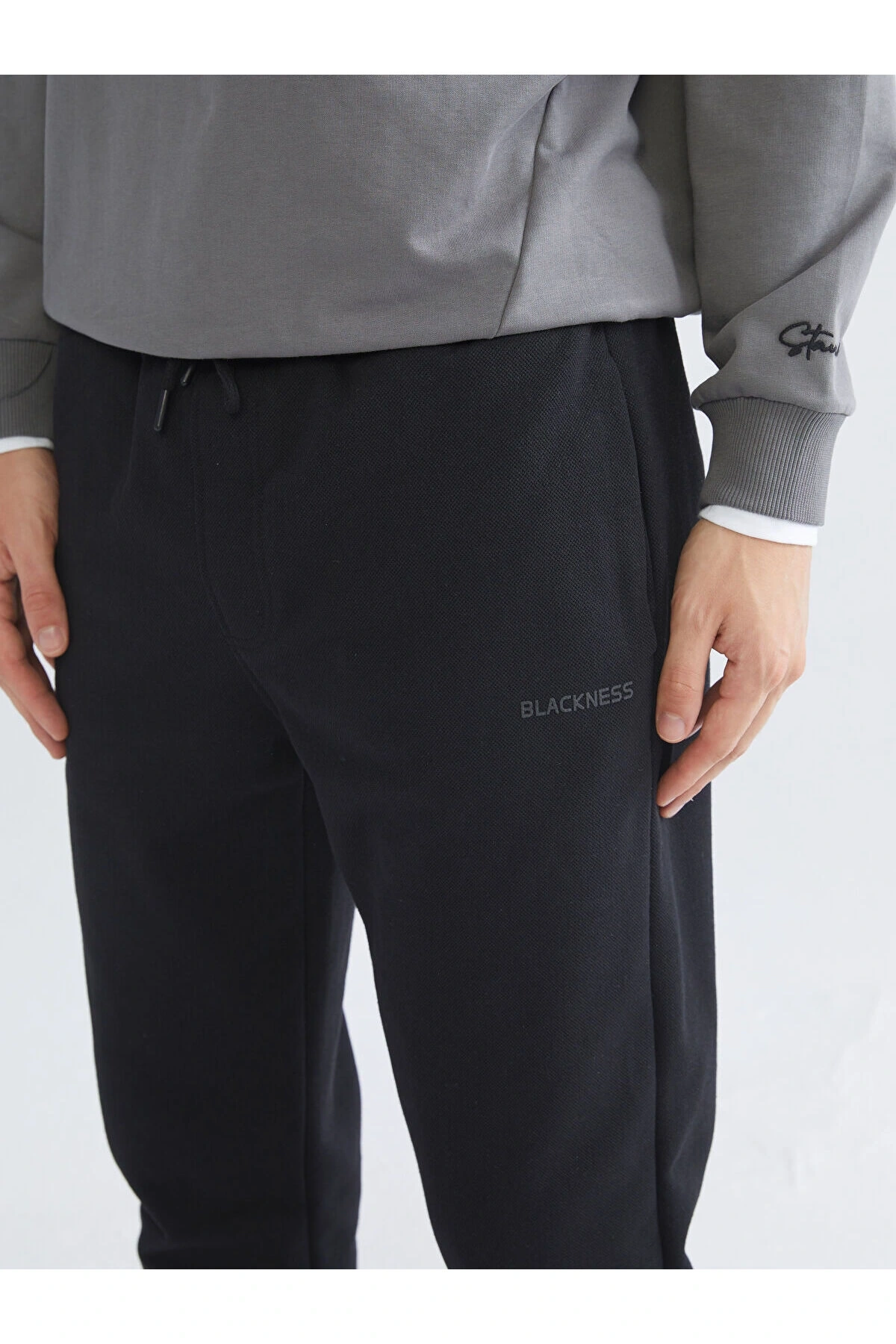 XSIDE Siyah Basic Erkek Jogger Eşofman Altı
