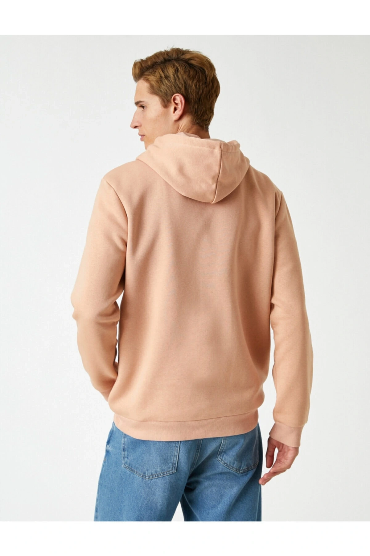 Basic Kapşonlu Sweatshirt