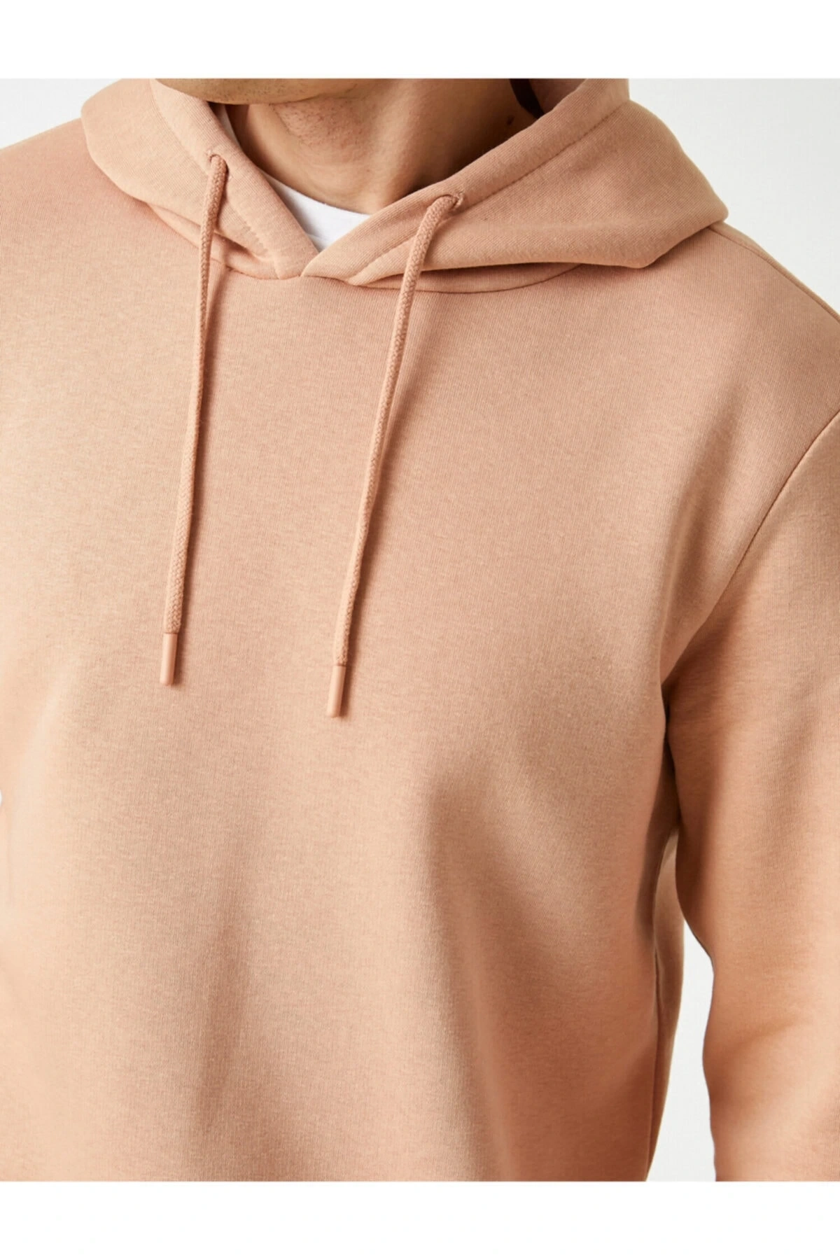 Basic Kapşonlu Sweatshirt