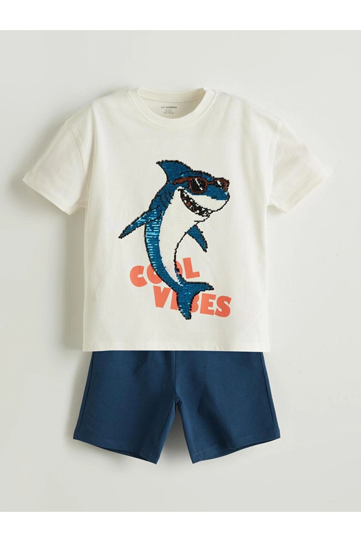 Baskılı Erkek Çocuk Tişört Ve Şort 2li (S5)