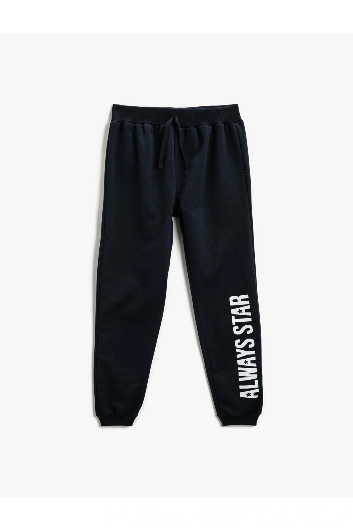 Baskılı Jogger Eşofman Altı Belden Bağlamalı