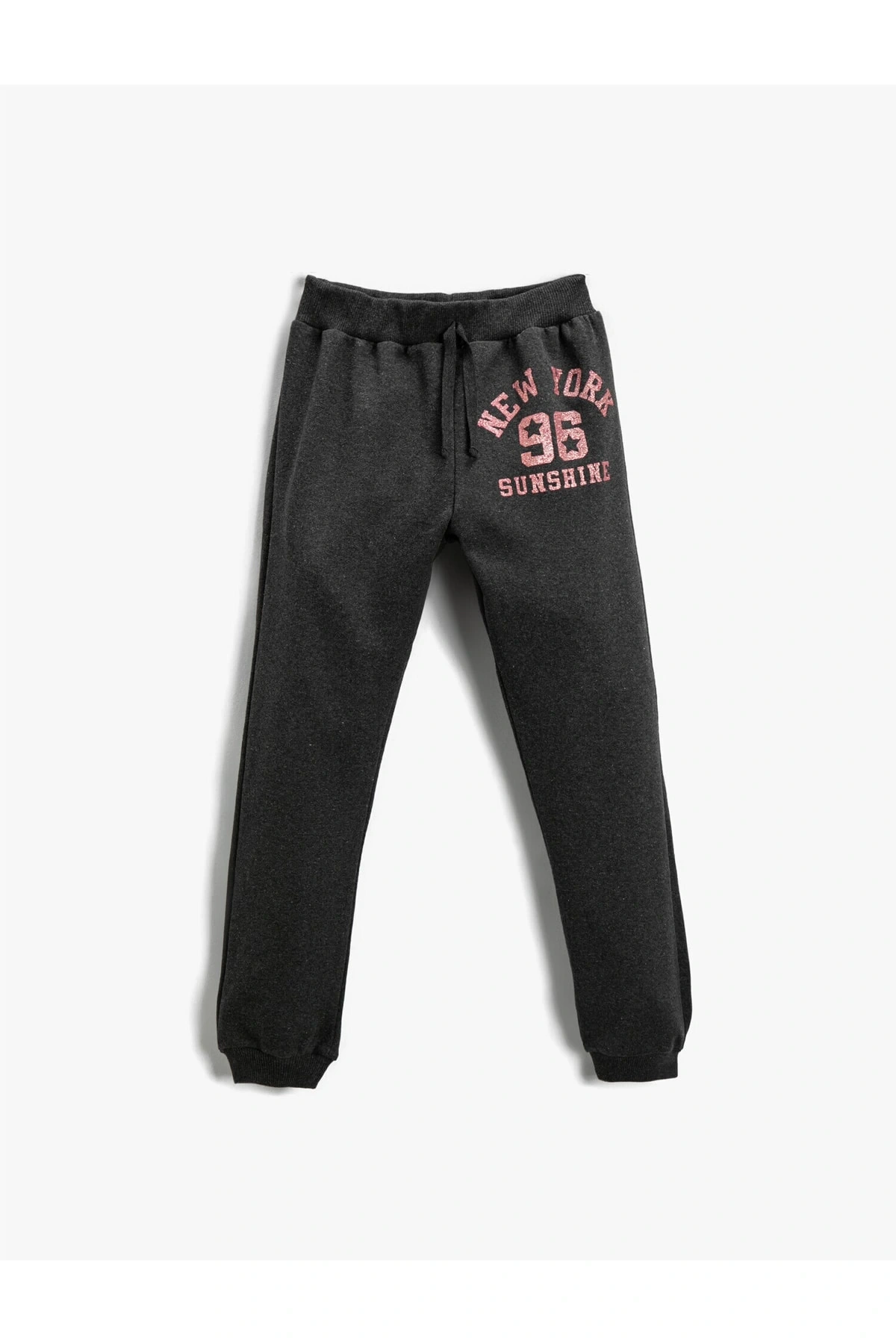 Baskılı Jogger Eşofman Altı Belden Bağlamalı