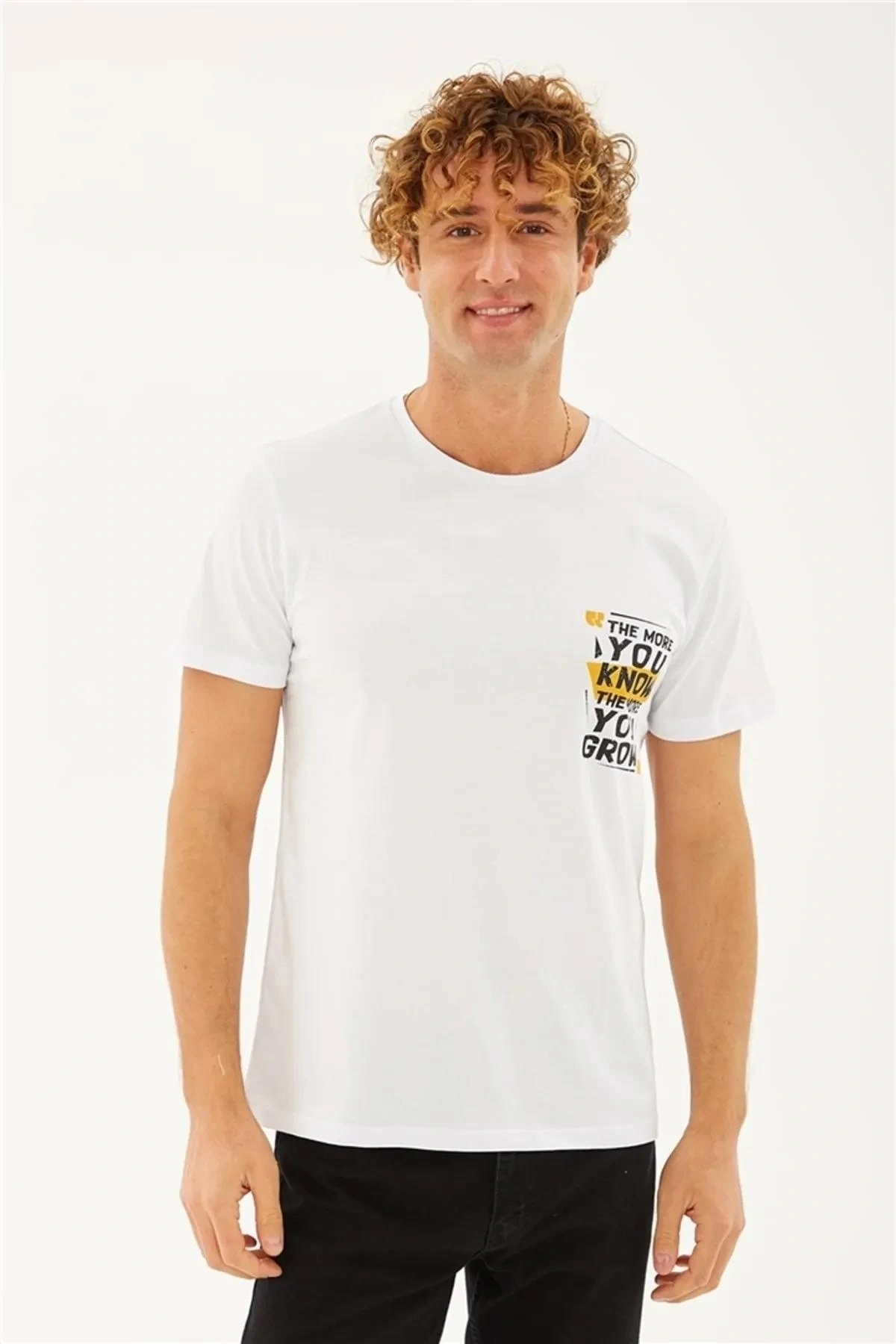 Baskılı T-shirt 23y-tst0694e1