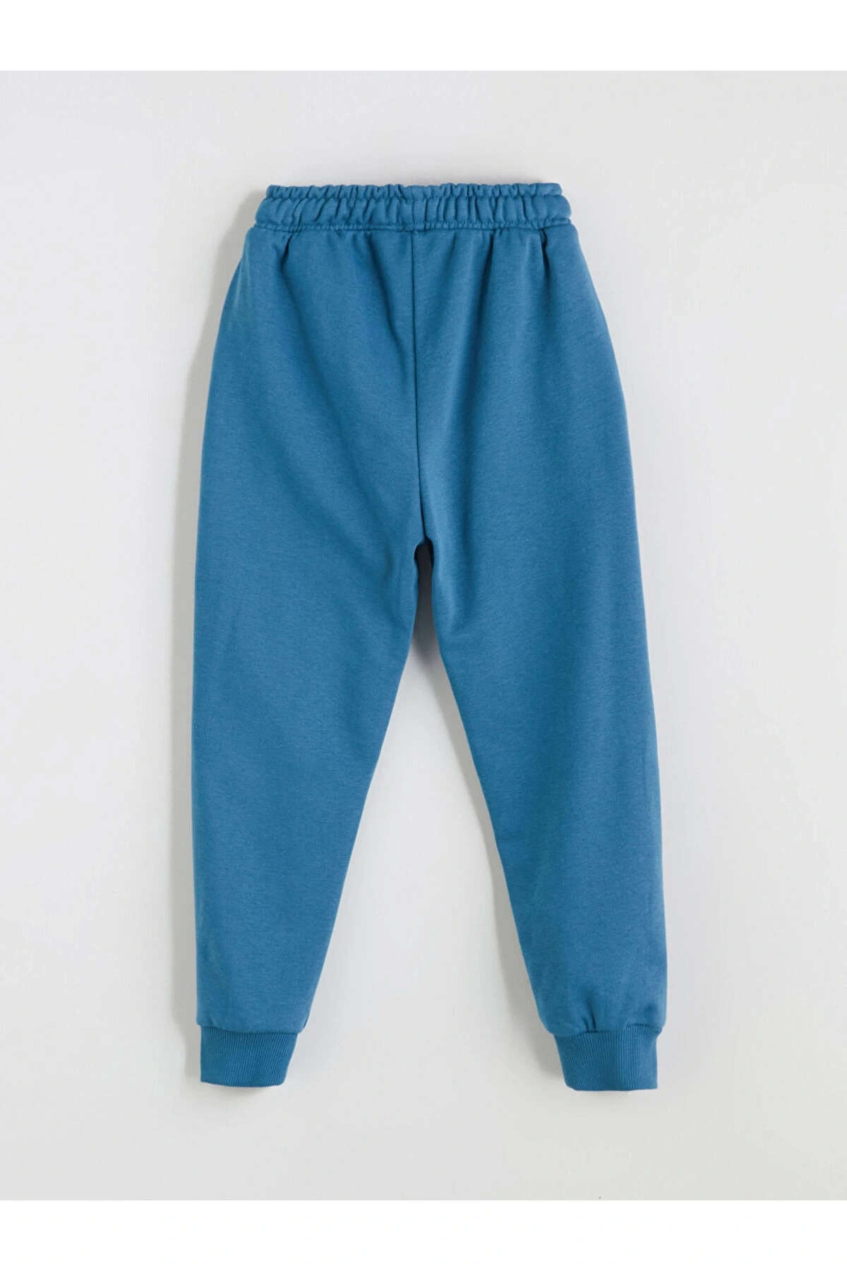 Bej Bisiklet Yaka Baskılı Erkek Çocuk Sweatshirt Ve Eşofman Alt 2li