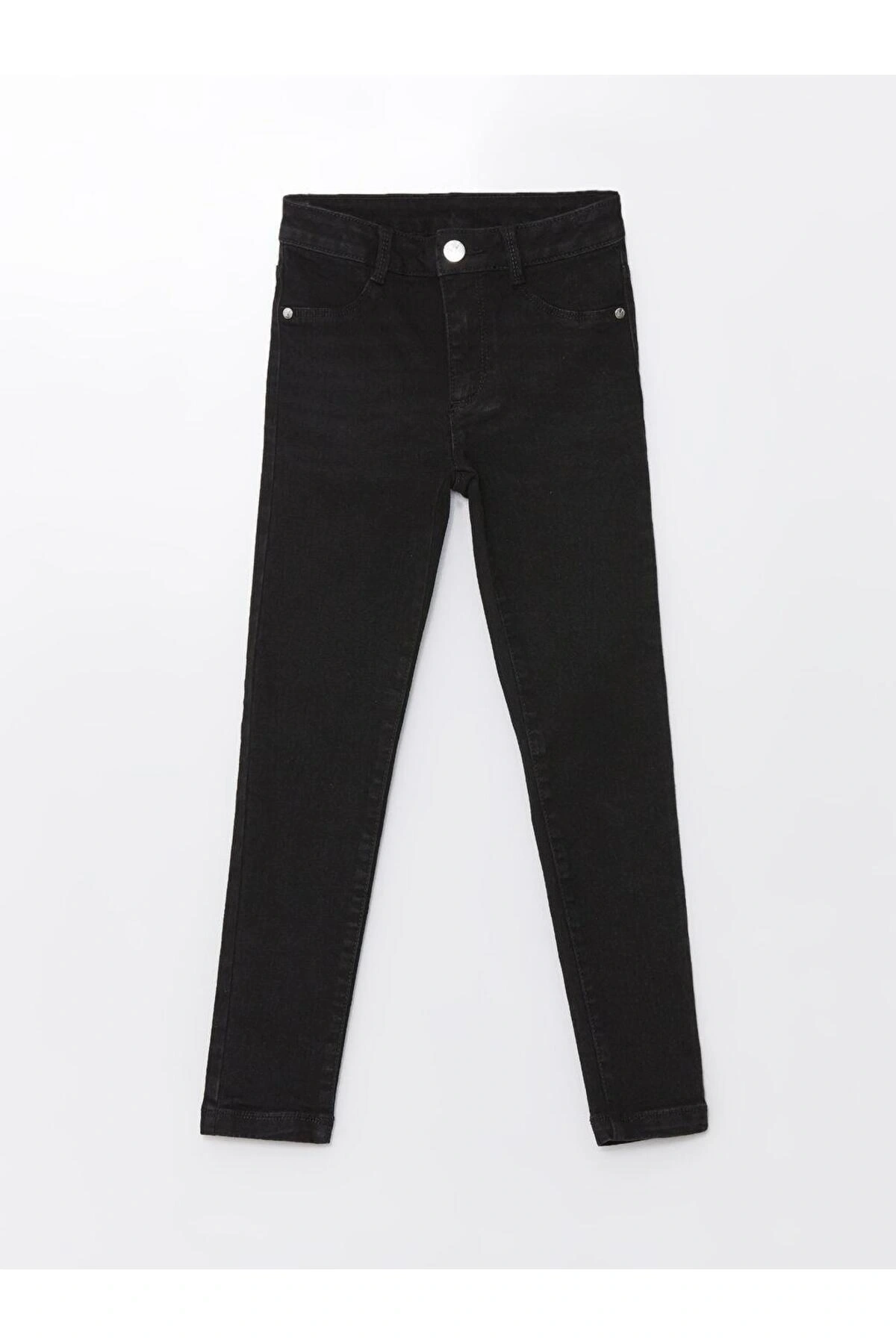 Beli Ayarlanabilir Lastikli Kız Çocuk Jean Pantolon