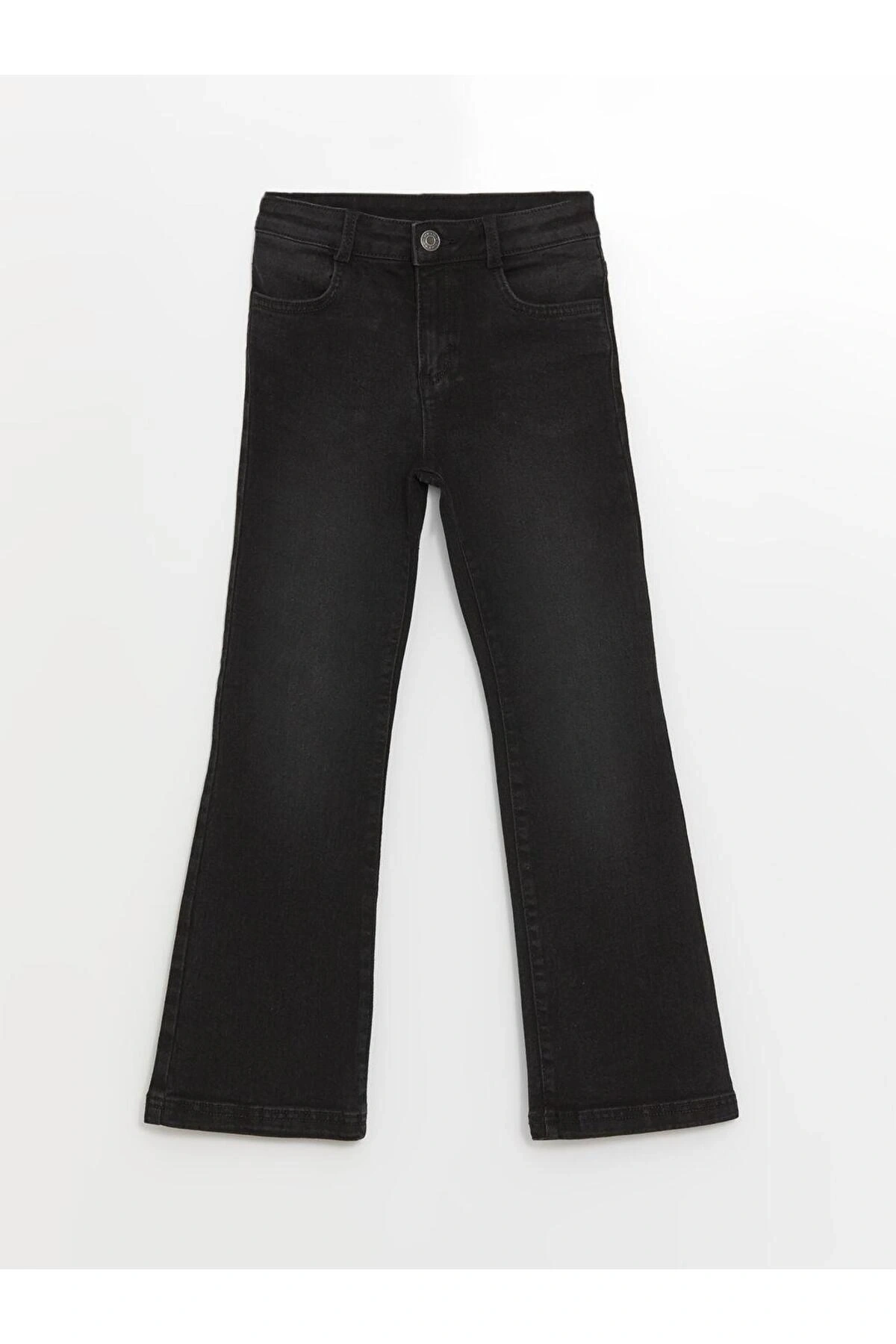 Beli Ayarlanabilir Lastikli Kız Çocuk Jean Pantolon