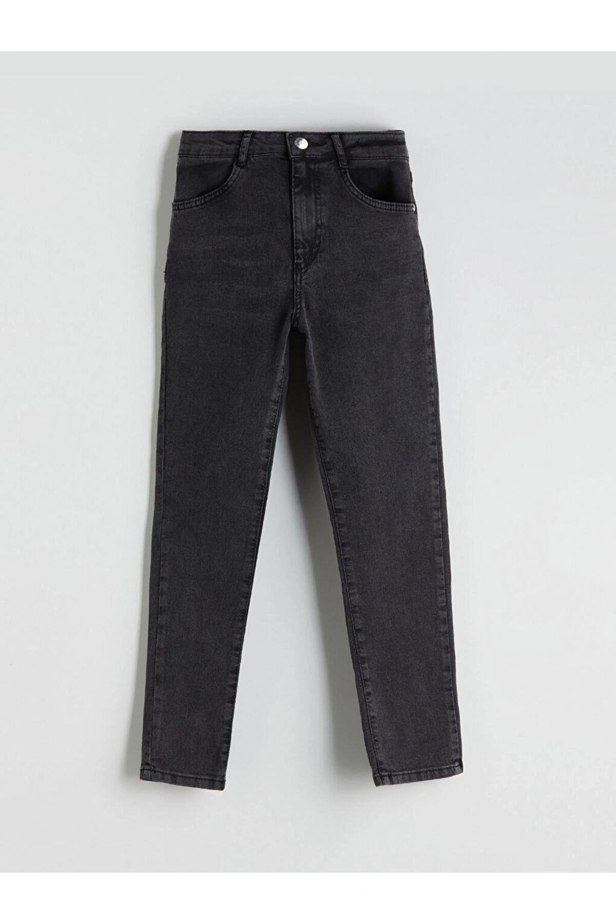 Beli Ayarlanabilir Lastikli Kız Çocuk Jean Pantolon (W5)