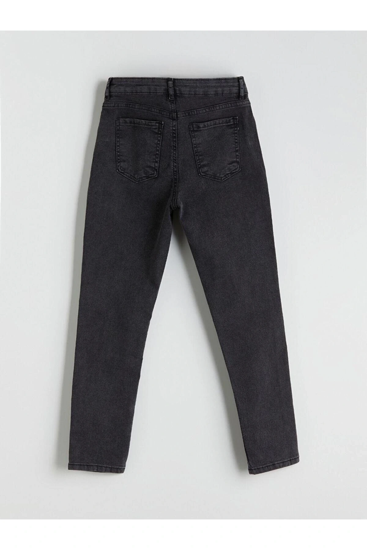 Beli Ayarlanabilir Lastikli Kız Çocuk Jean Pantolon (W5)