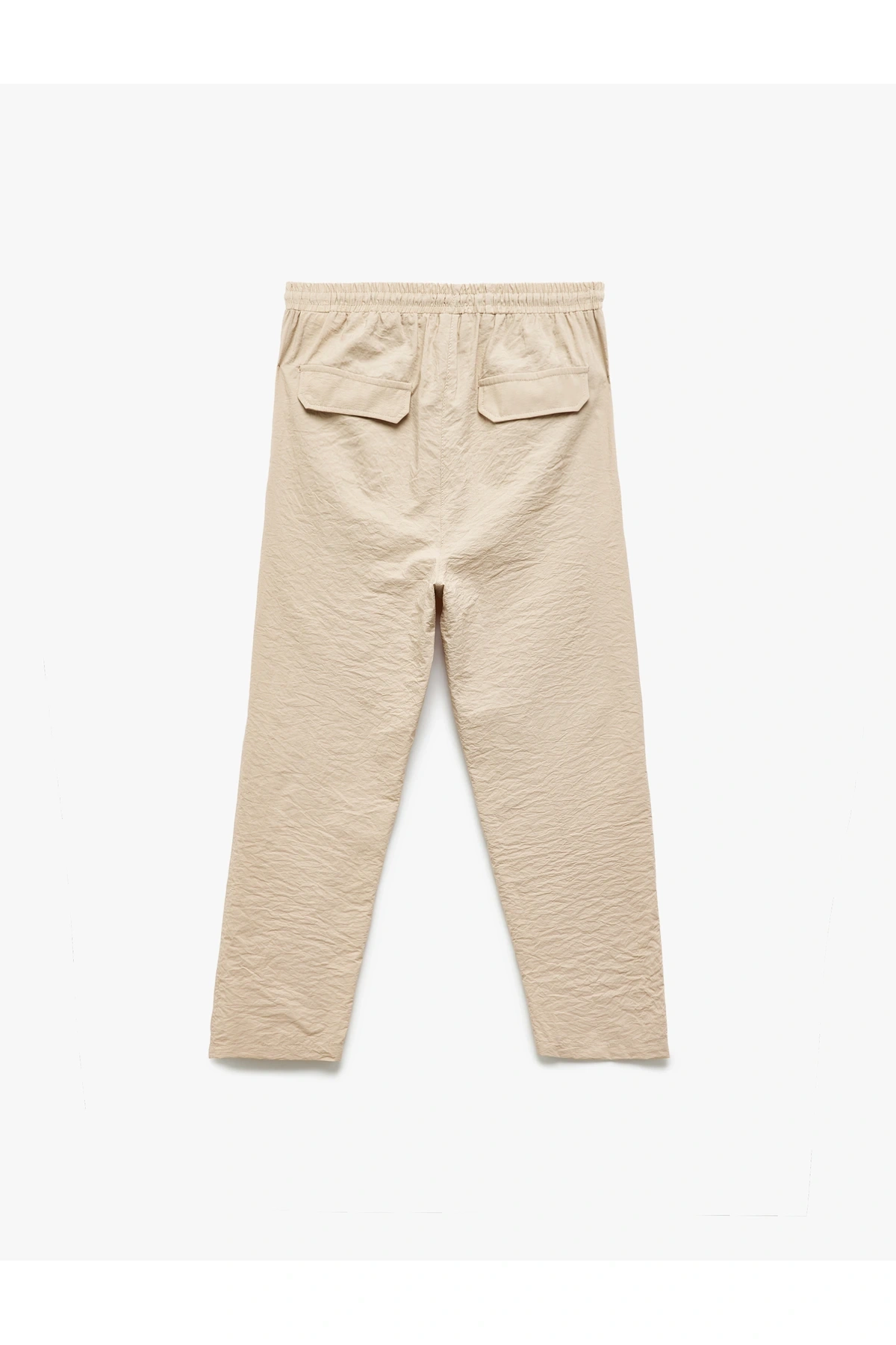 Beli Bağlamalı Cepli Balon Form Pantolon