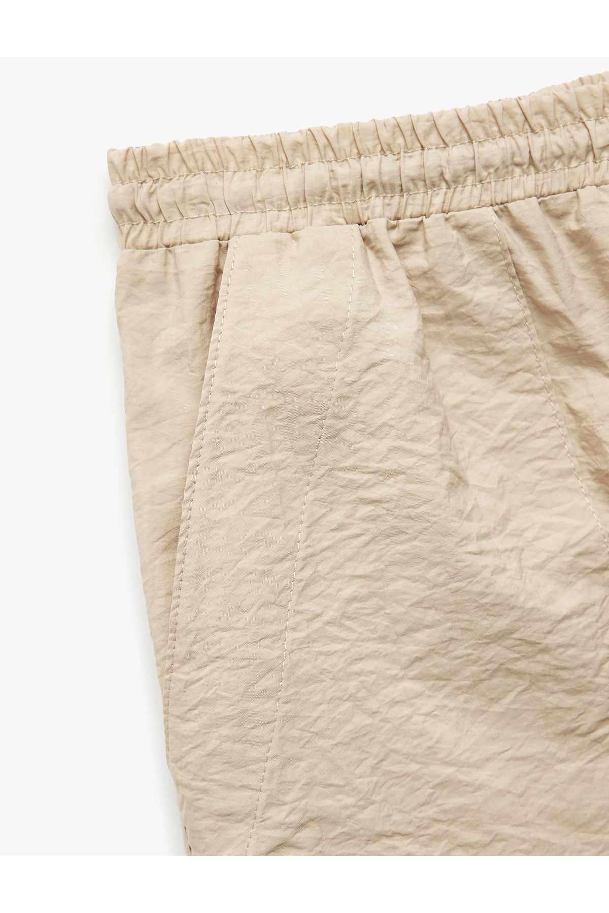 Beli Bağlamalı Cepli Balon Form Pantolon