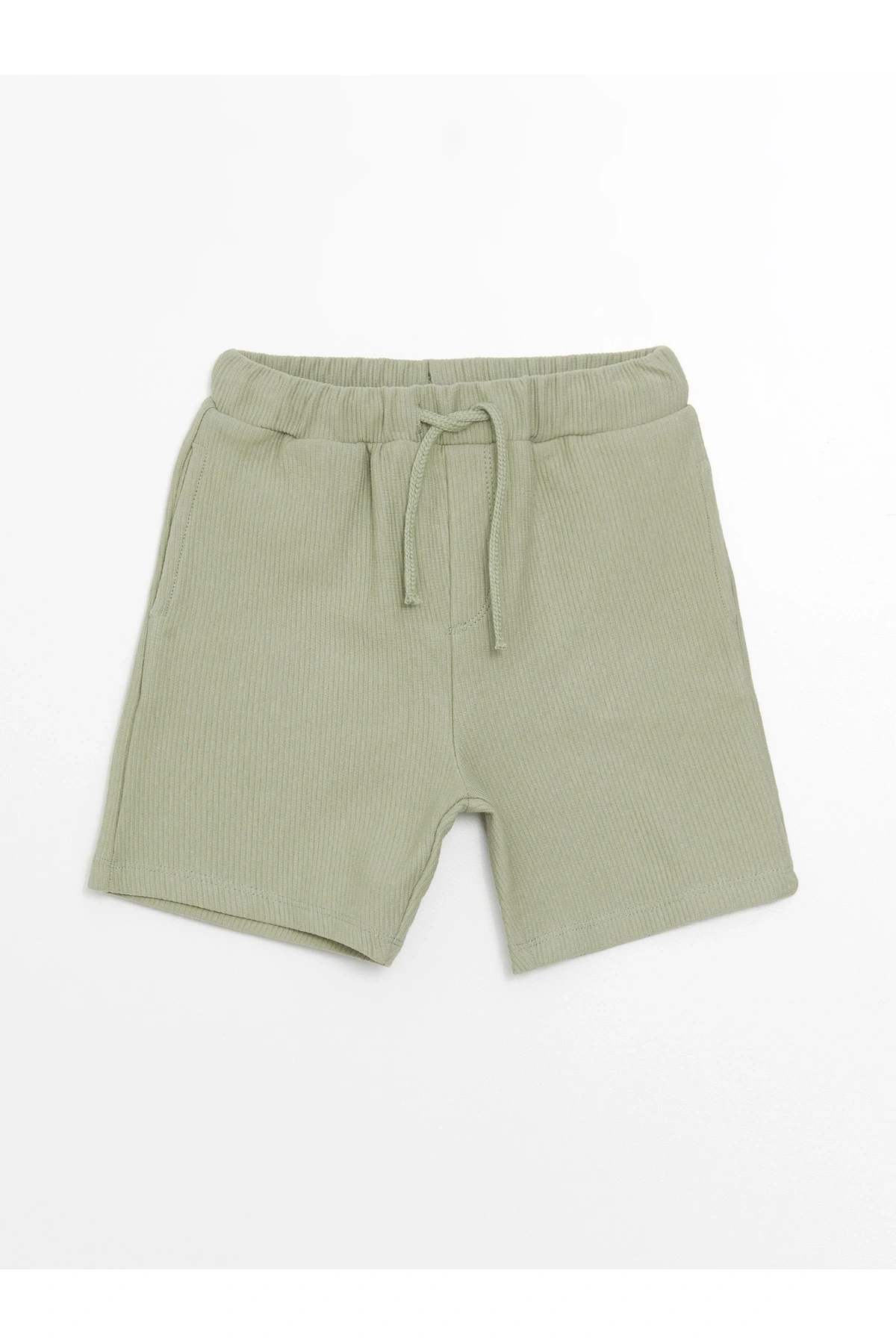 Beli Lastikli Basic Erkek Bebek Şort