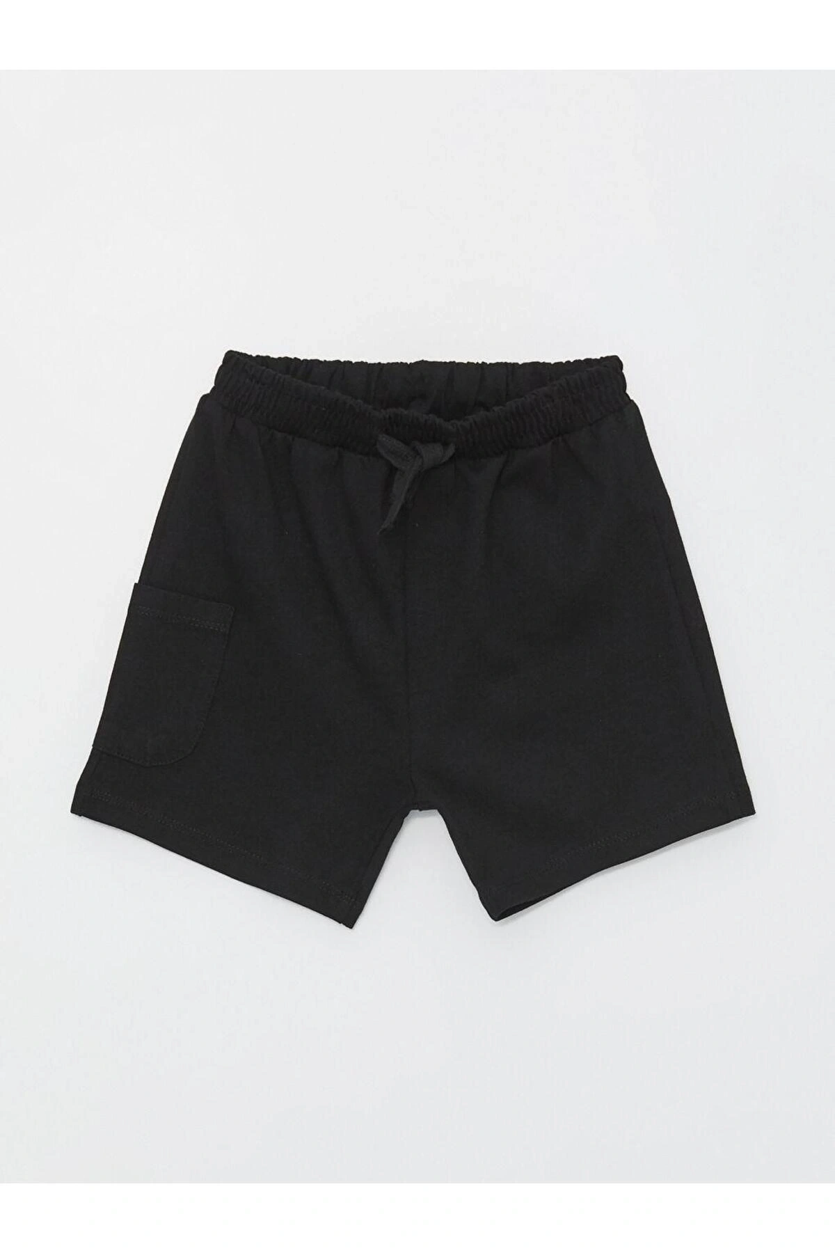 Beli Lastikli Basic Erkek Bebek Şort