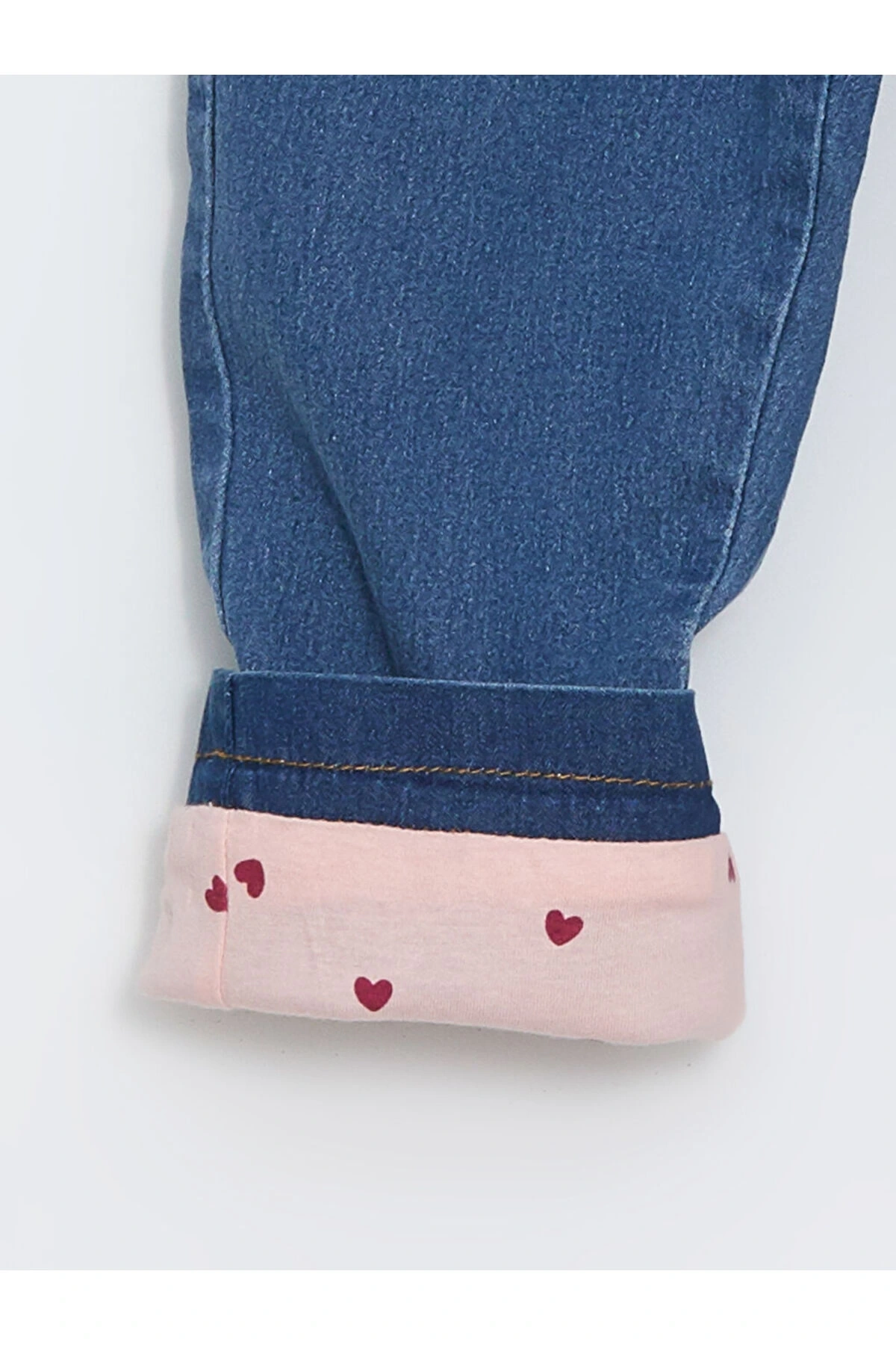 Beli Lastikli Basic Kiz Bebek Jean Pantolon - W4CJ68Z1