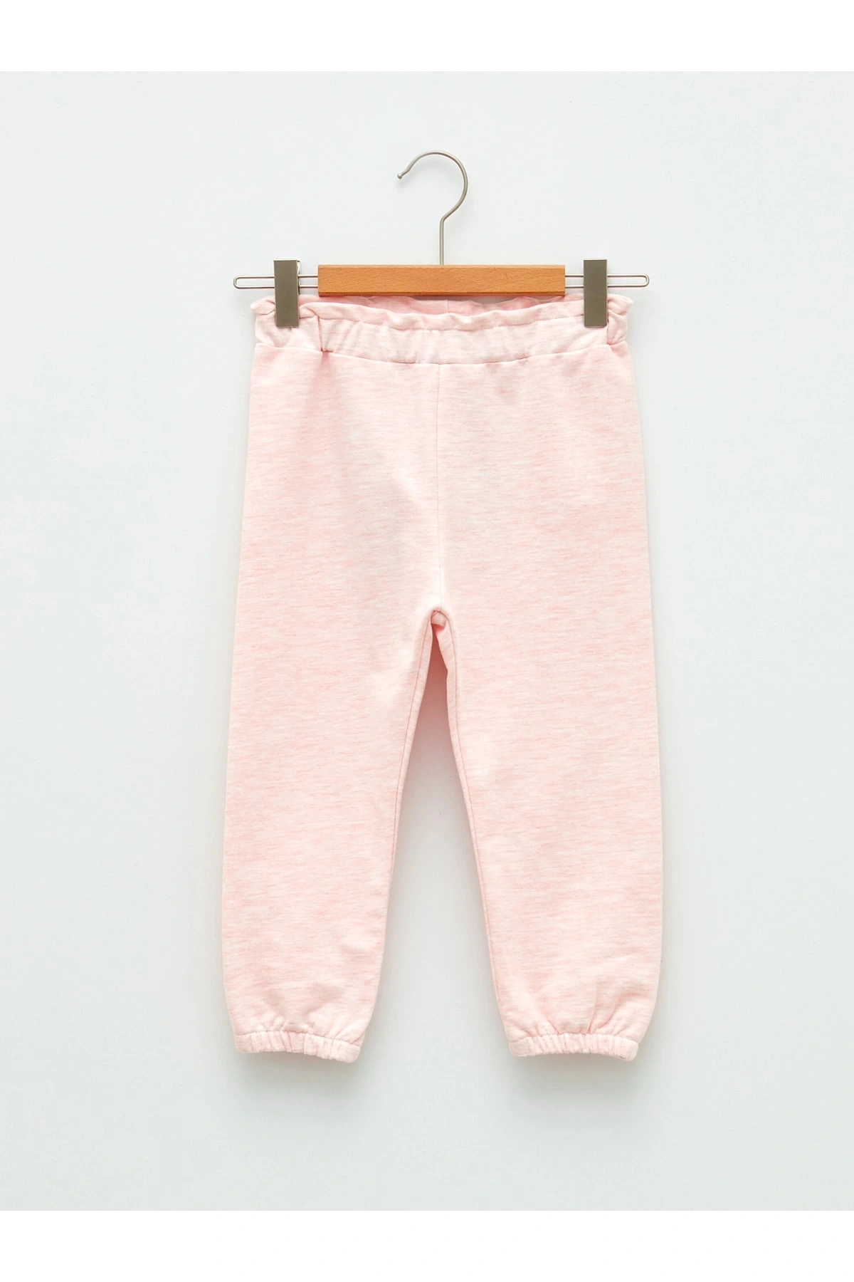 Beli Lastikli Basic Kız Bebek Jogger Eşofman Alt