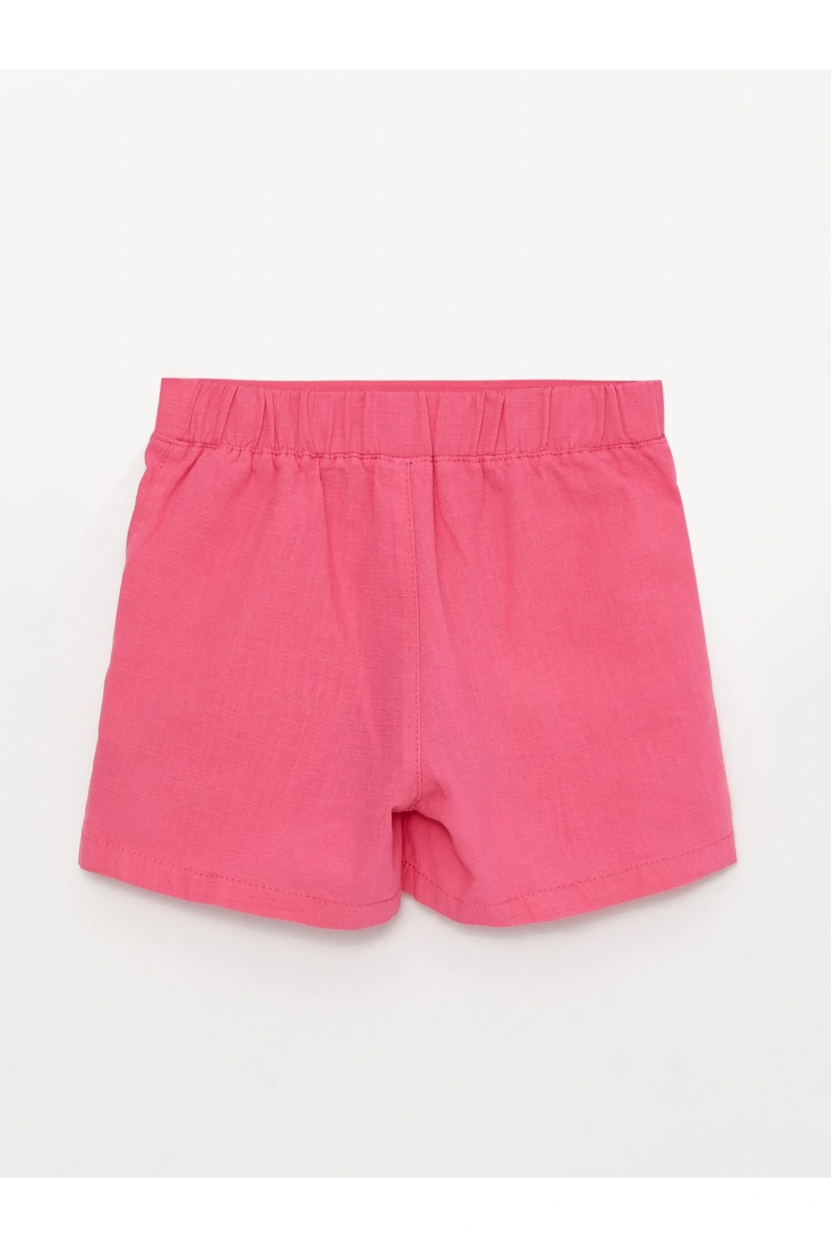 Beli Lastikli Basic Kız Bebek Şort