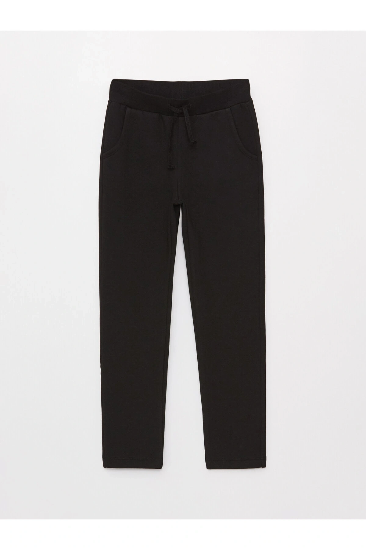 Beli Lastikli Basic Kız Çocuk Eşofman Altı