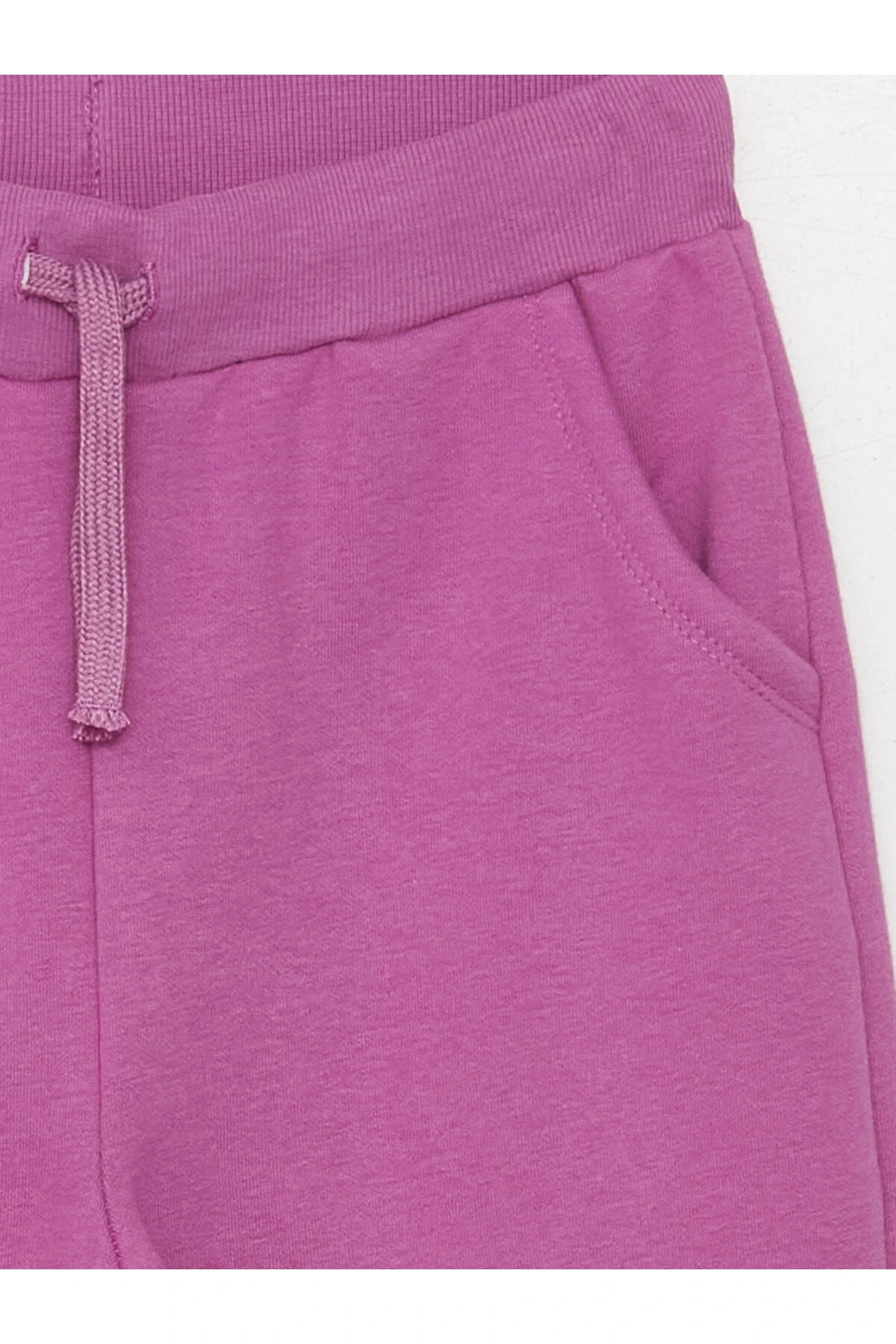 Beli Lastikli Basic Kız Çocuk Jogger Eşofman Altı