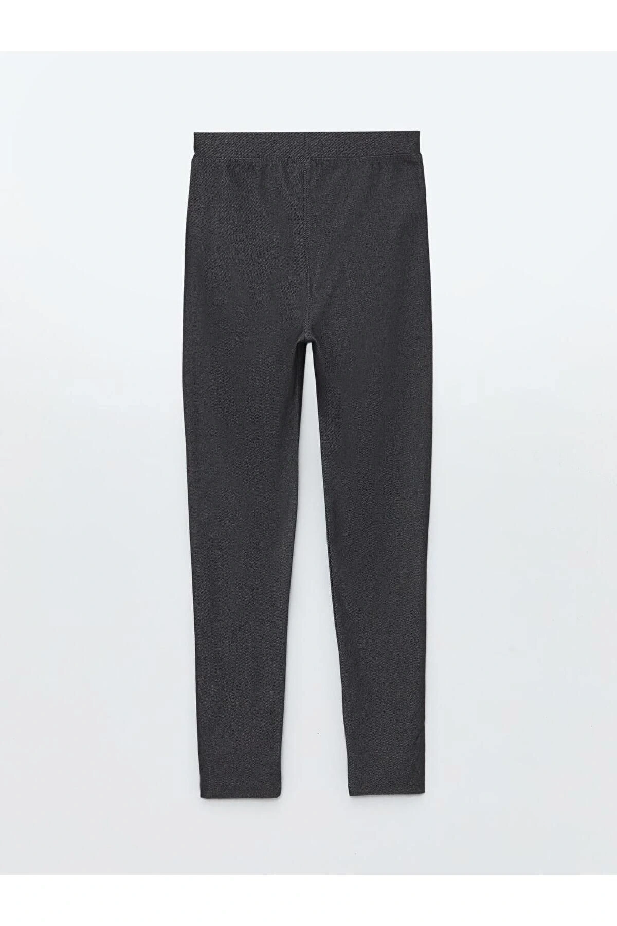 Beli Lastikli Basic Kız Çocuk Tayt