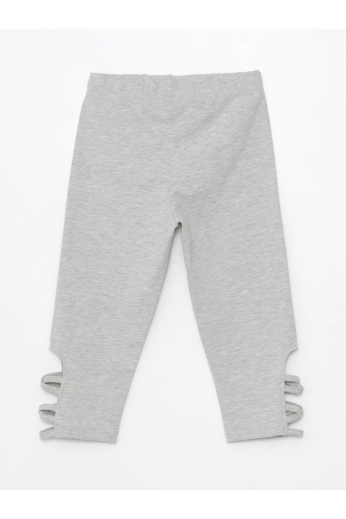 Beli Lastikli Basic Kız Çocuk Tayt