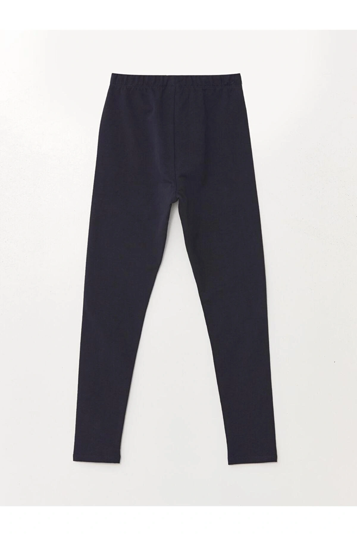 Beli Lastikli Basic Kız Çocuk Tayt