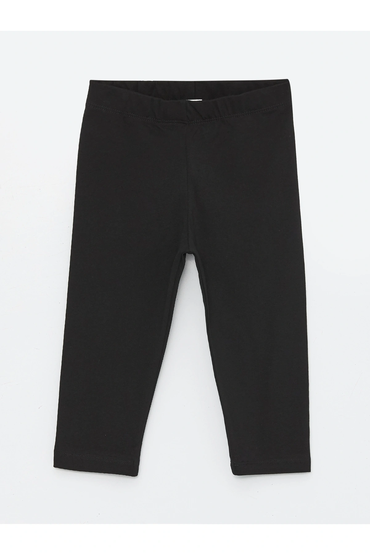 Beli Lastikli Basic Kız Çocuk Tayt