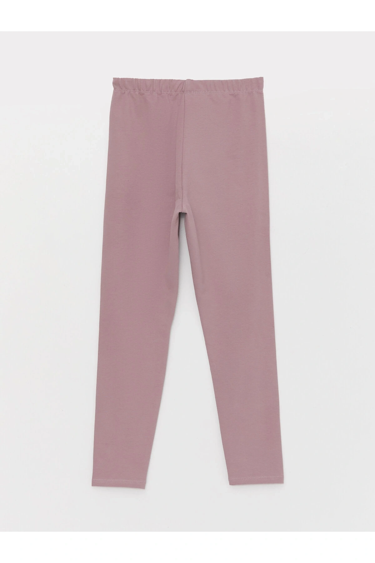 Beli Lastikli Basic Kız Çocuk Uzun Tayt