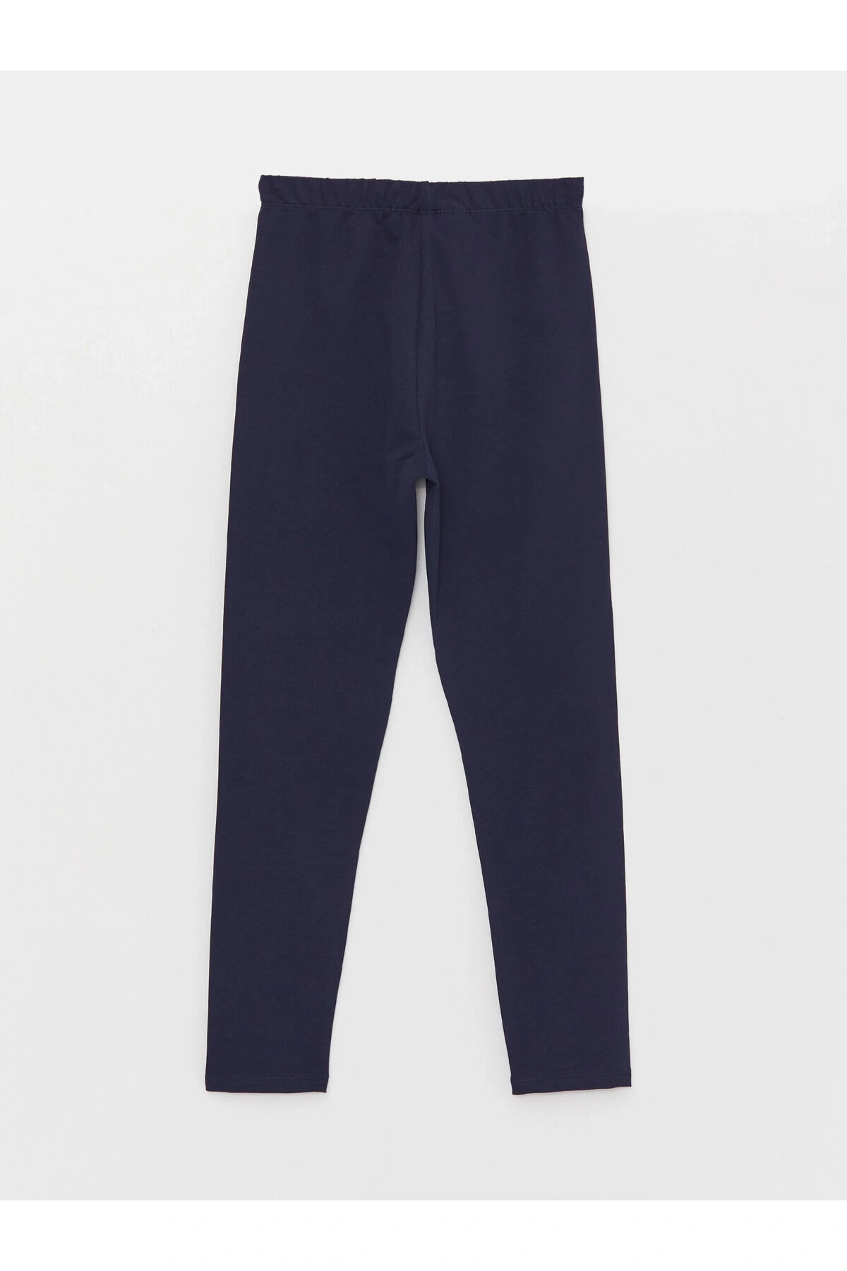 Beli Lastikli Basic Kız Çocuk Uzun Tayt