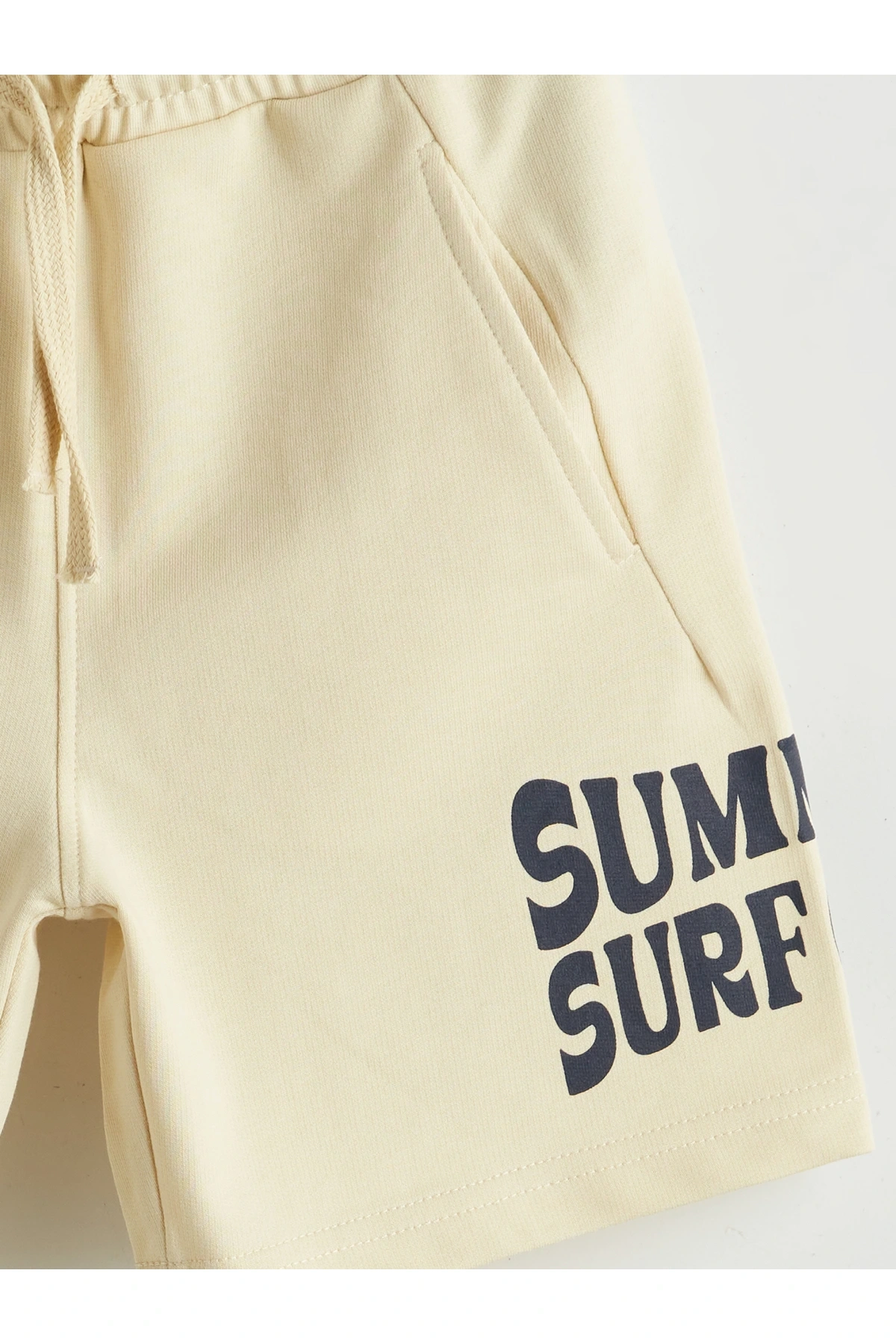 Beli Lastikli Erkek Çocuk Şort