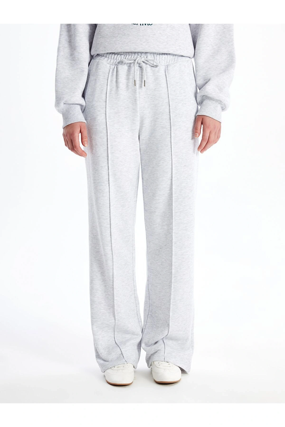 Beli Lastikli Kadın Eşofman Altı