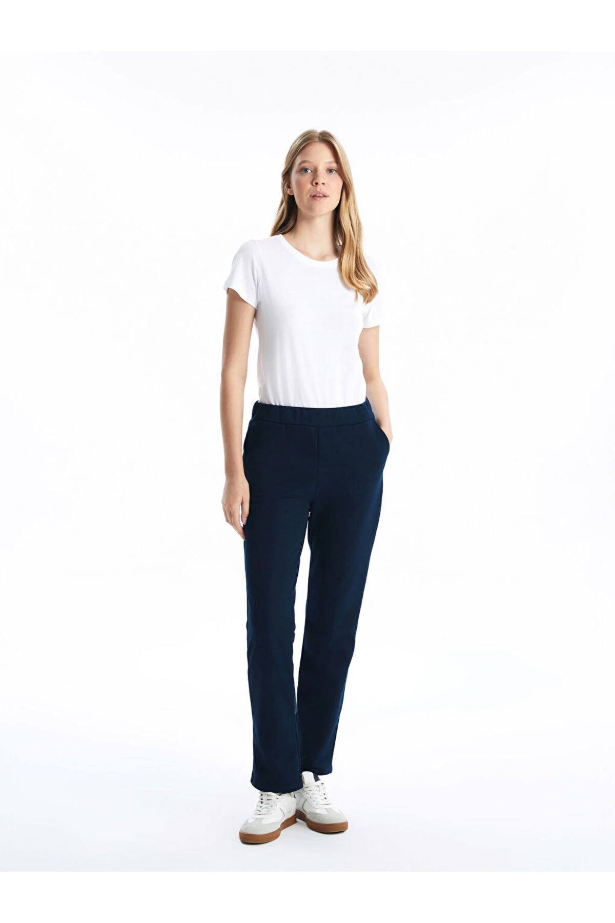 Beli Lastikli Kadın Kalın Eşofman Altı