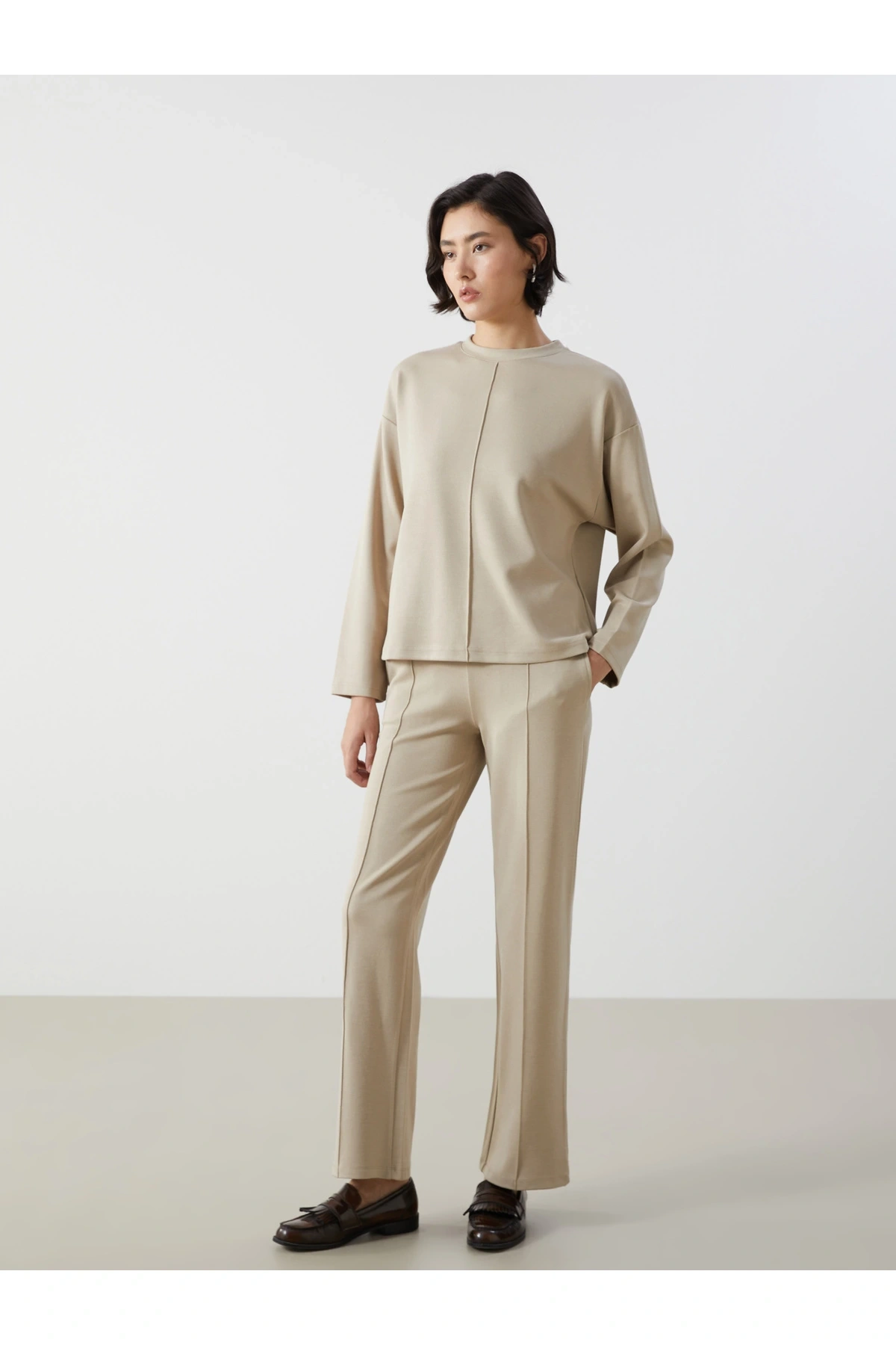 Beli Lastikli Kadın Pantolon