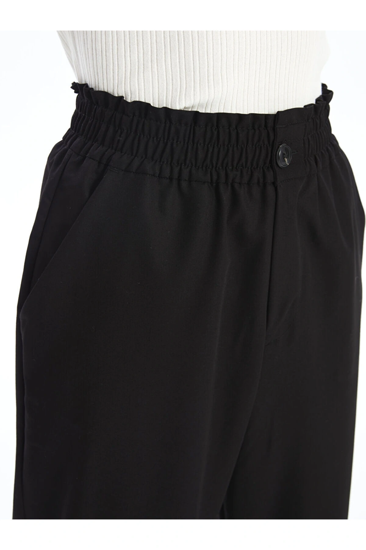 Beli Lastikli Kadın Pantolon