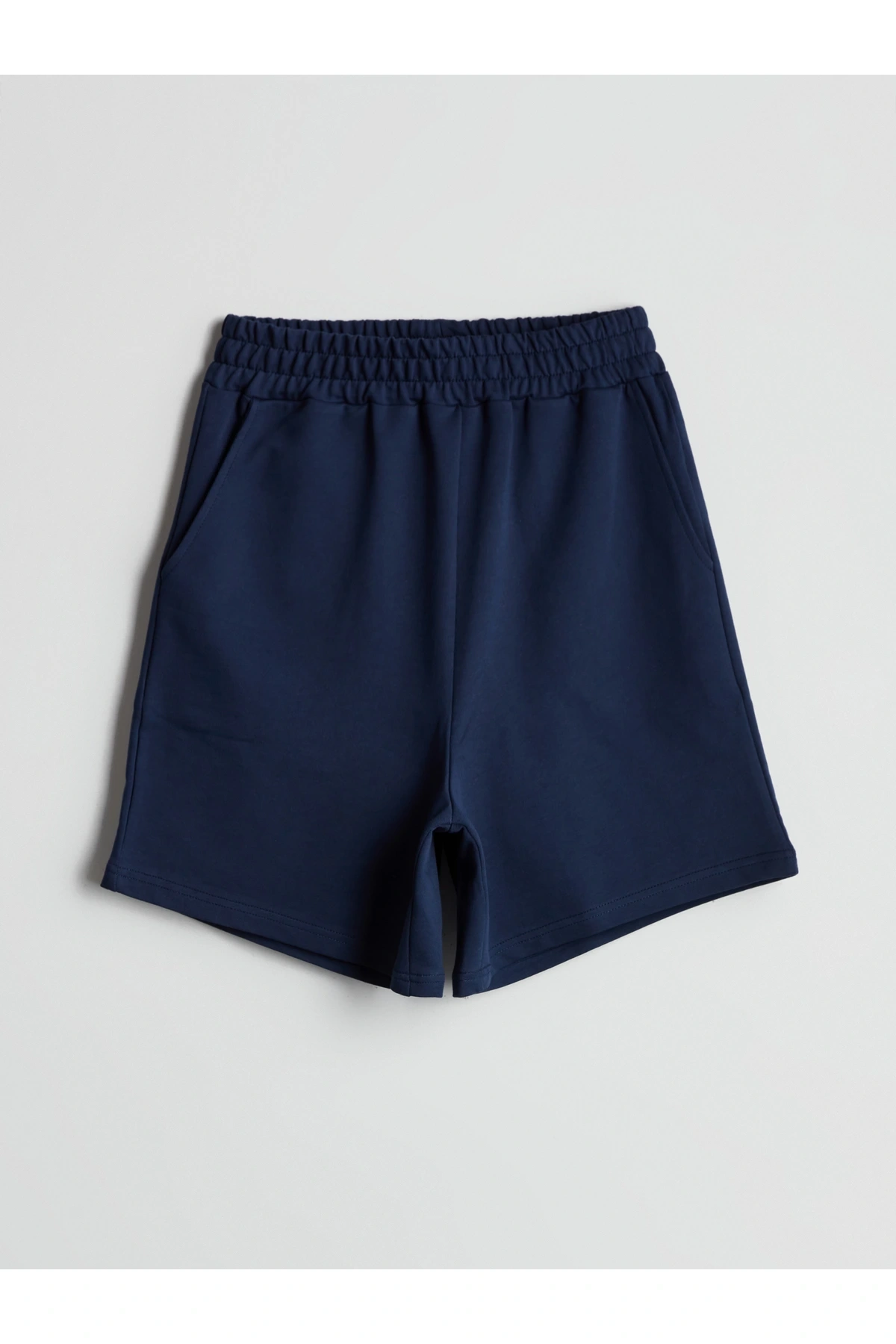 Beli Lastikli Kadın Şort