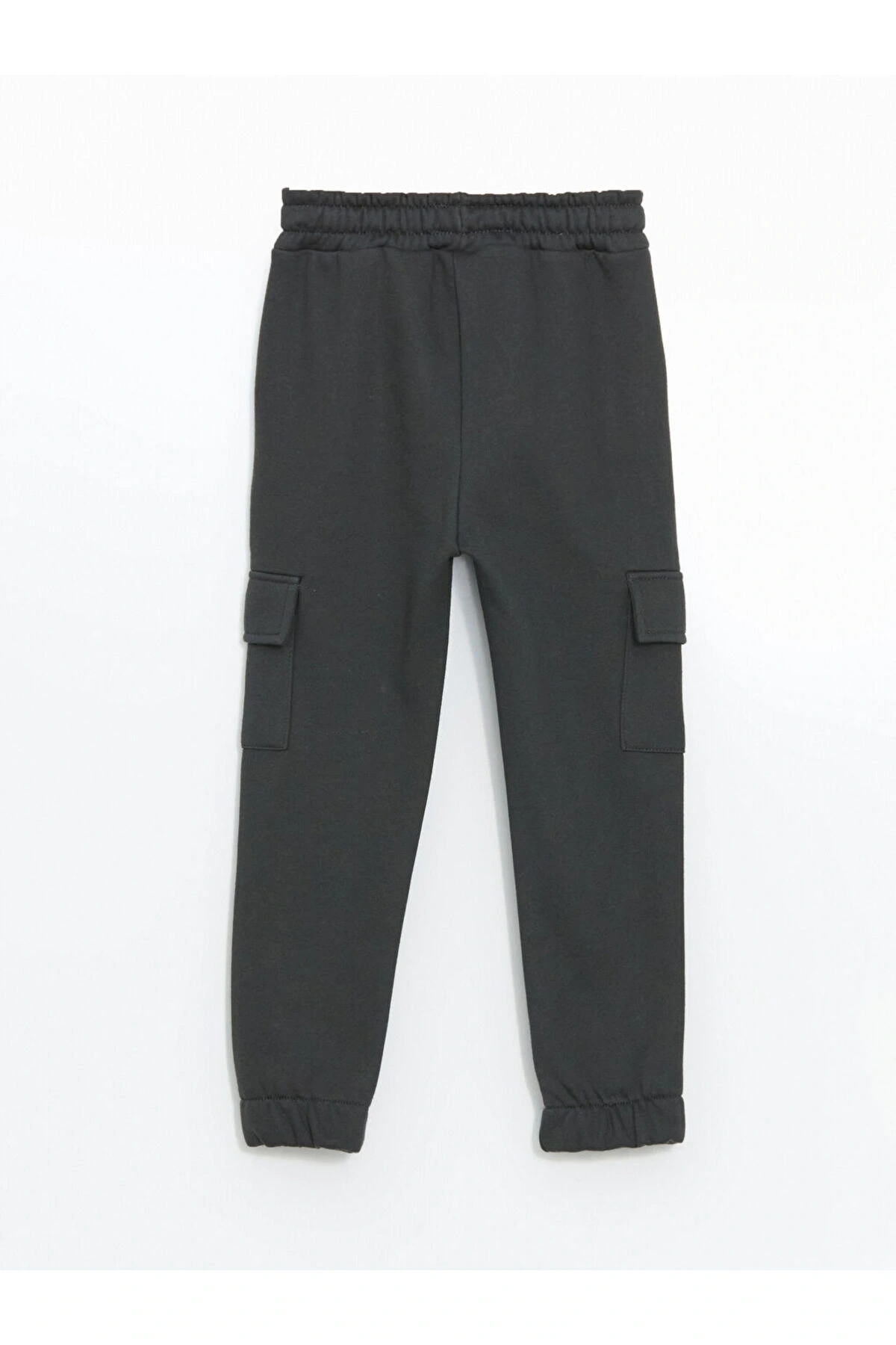 Beli Lastikli Kalın Basic Erkek Çocuk Jogger Eşofman Altı