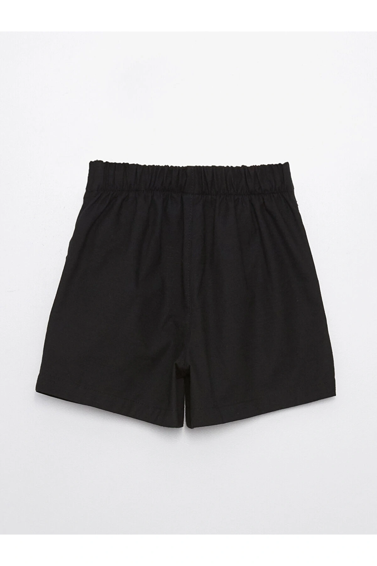 Beli Lastikli Kız Çocuk Şort