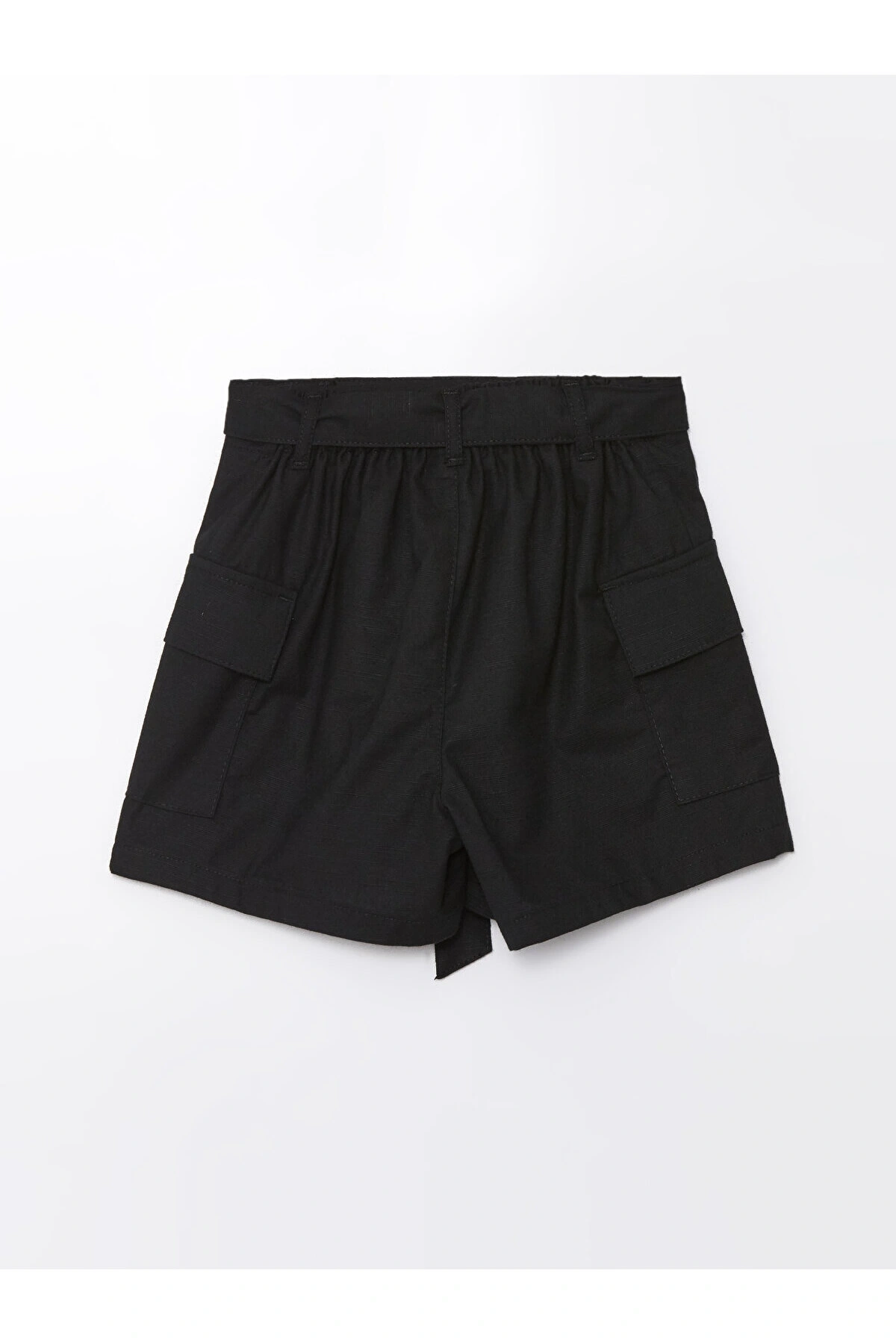 Beli Lastikli Kız Çocuk Şort