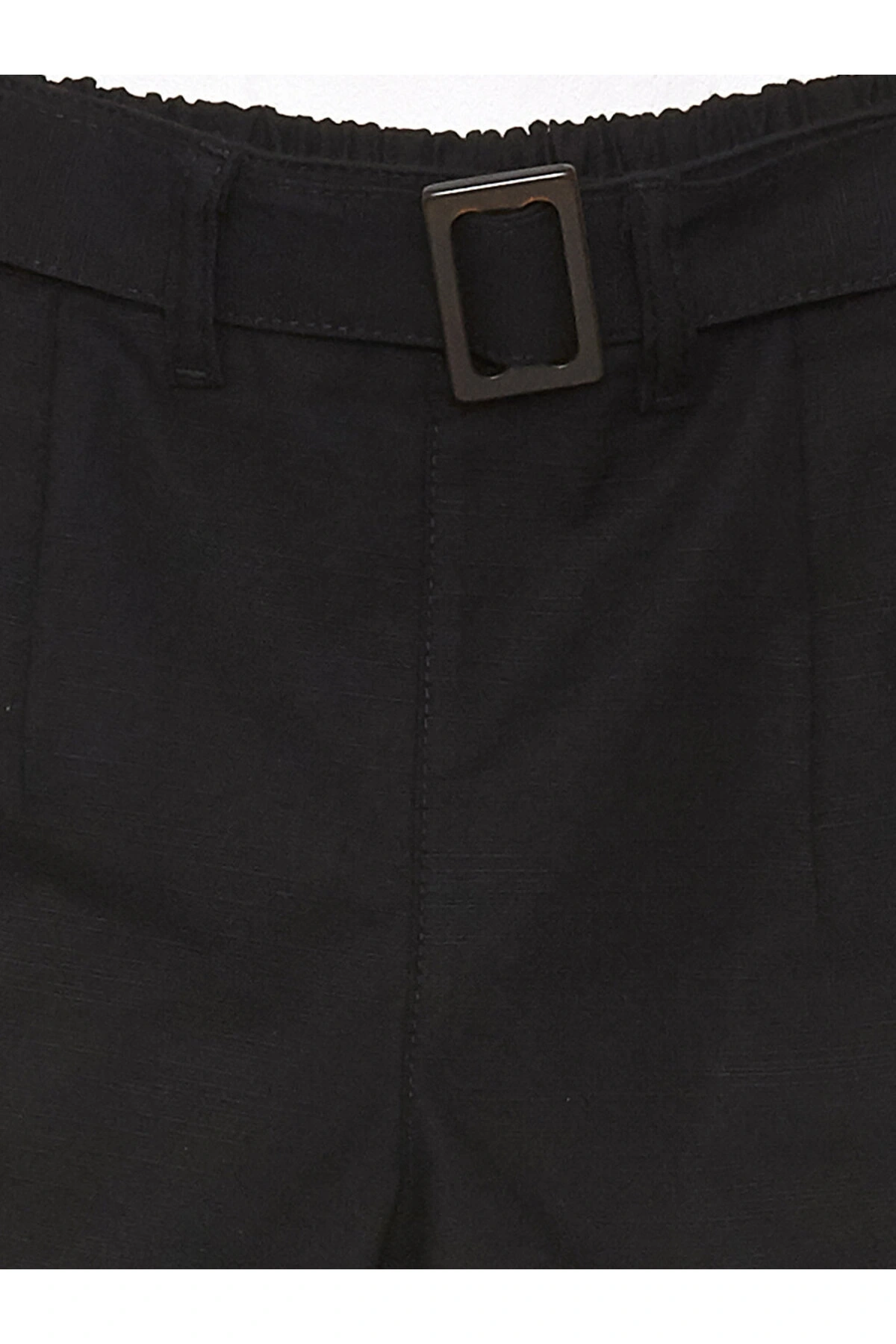 Beli Lastikli Kız Çocuk Şort